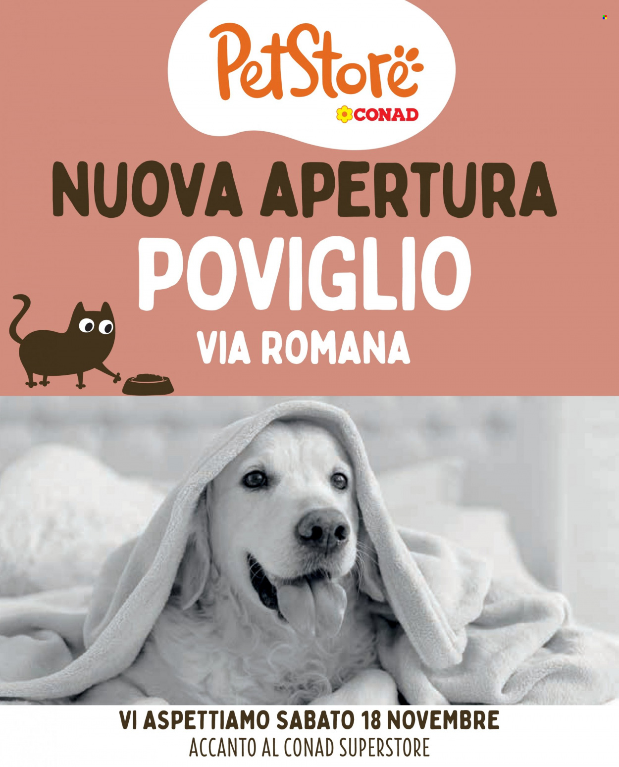 Leták Pet Store Conad - 18.11.2023 - 3.12.2023. Strana 1