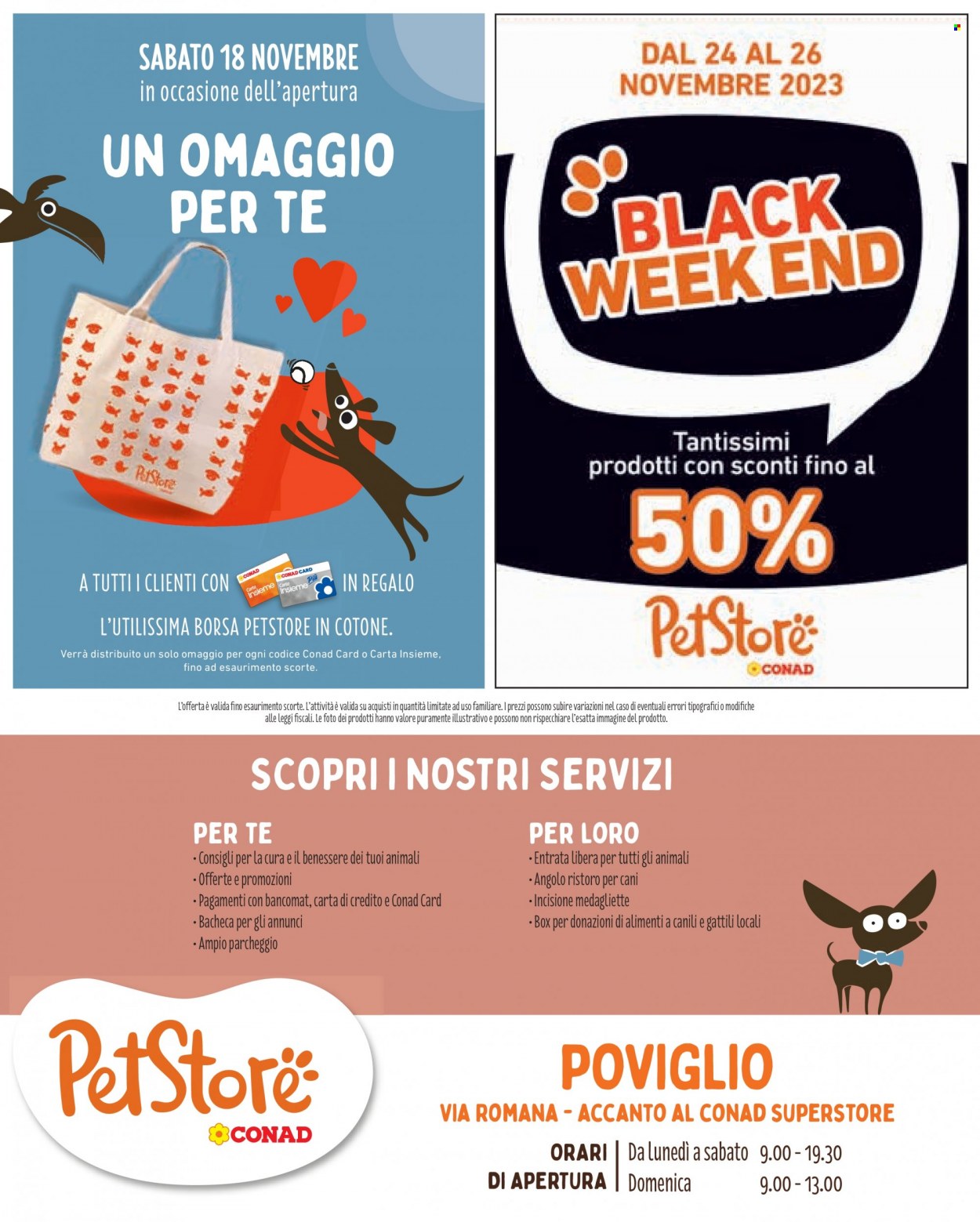 Volantino Pet Store Conad - 18/11/2023 - 3/12/2023. Pagina 8