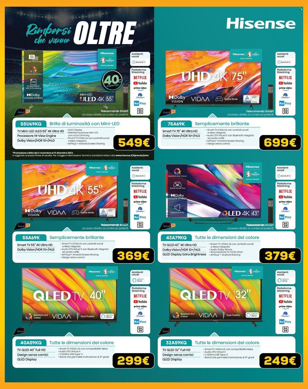 Volantino Euronics - 16/11/2023 - 27/11/2023. Pagina 4