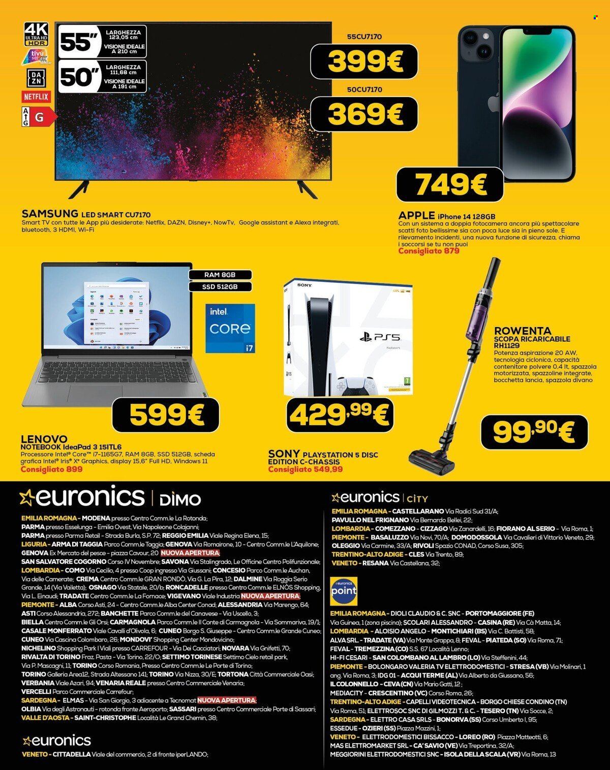 Volantino Euronics - 16/11/2023 - 27/11/2023. Pagina 17