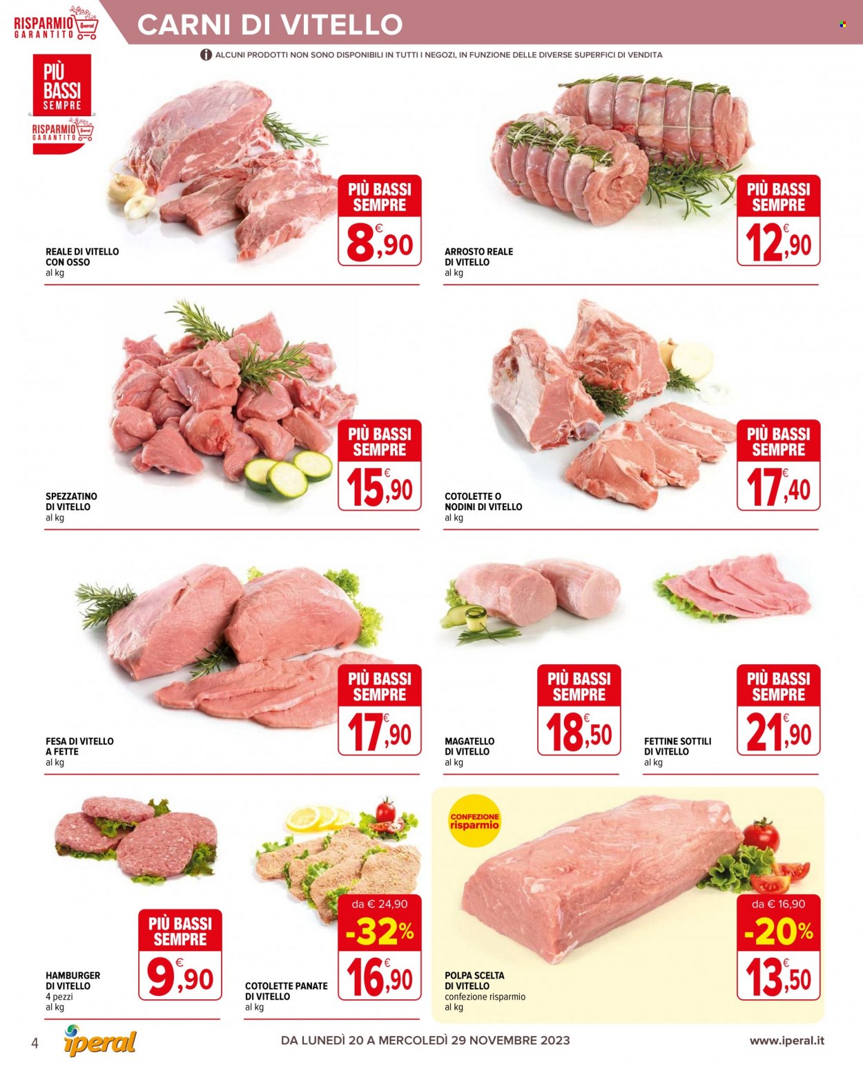 Volantino Iperal - 20/11/2023 - 29/11/2023. Pagina 4