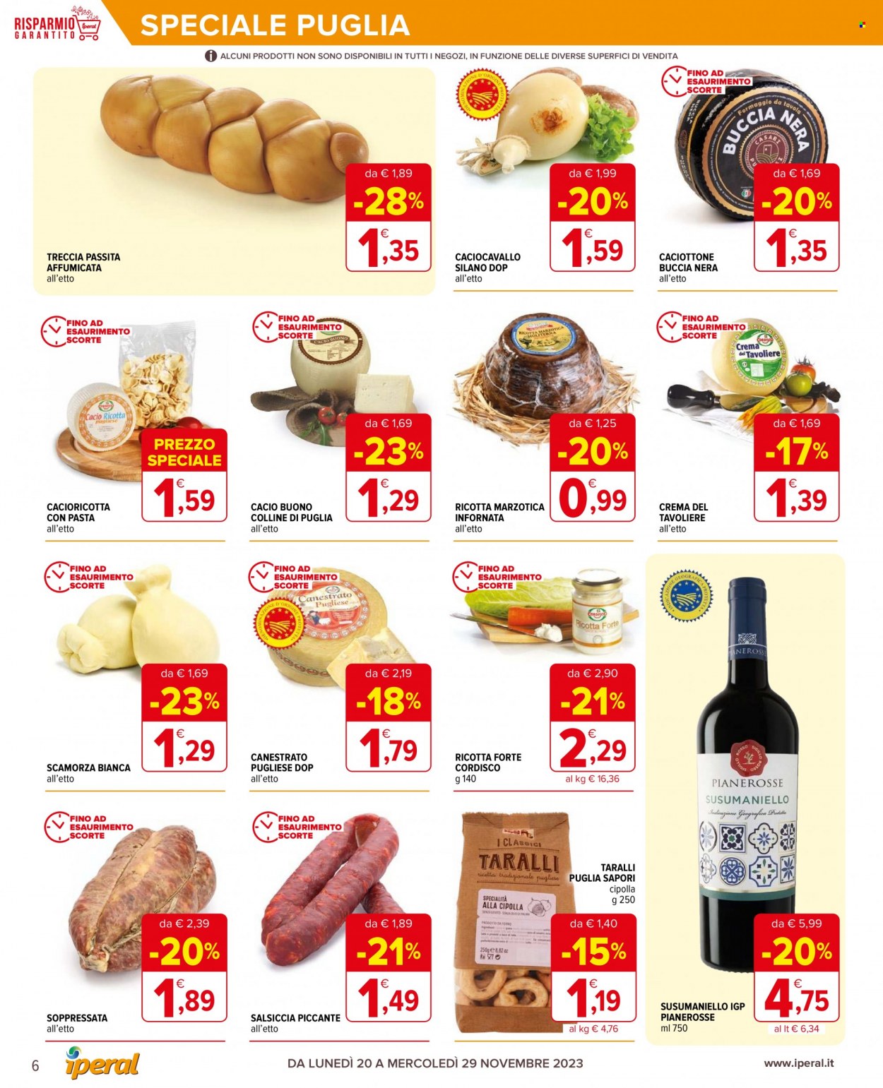 Volantino Iperal - 20/11/2023 - 29/11/2023. Pagina 6