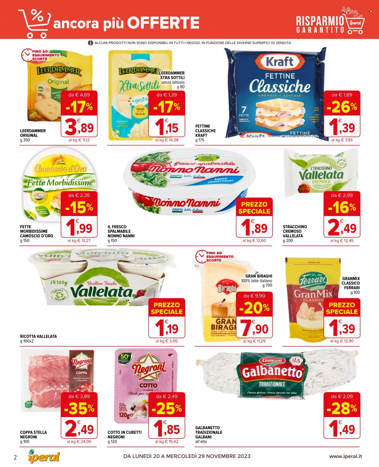 Volantino Iperal - 20/11/2023 - 29/11/2023. Pagina 2