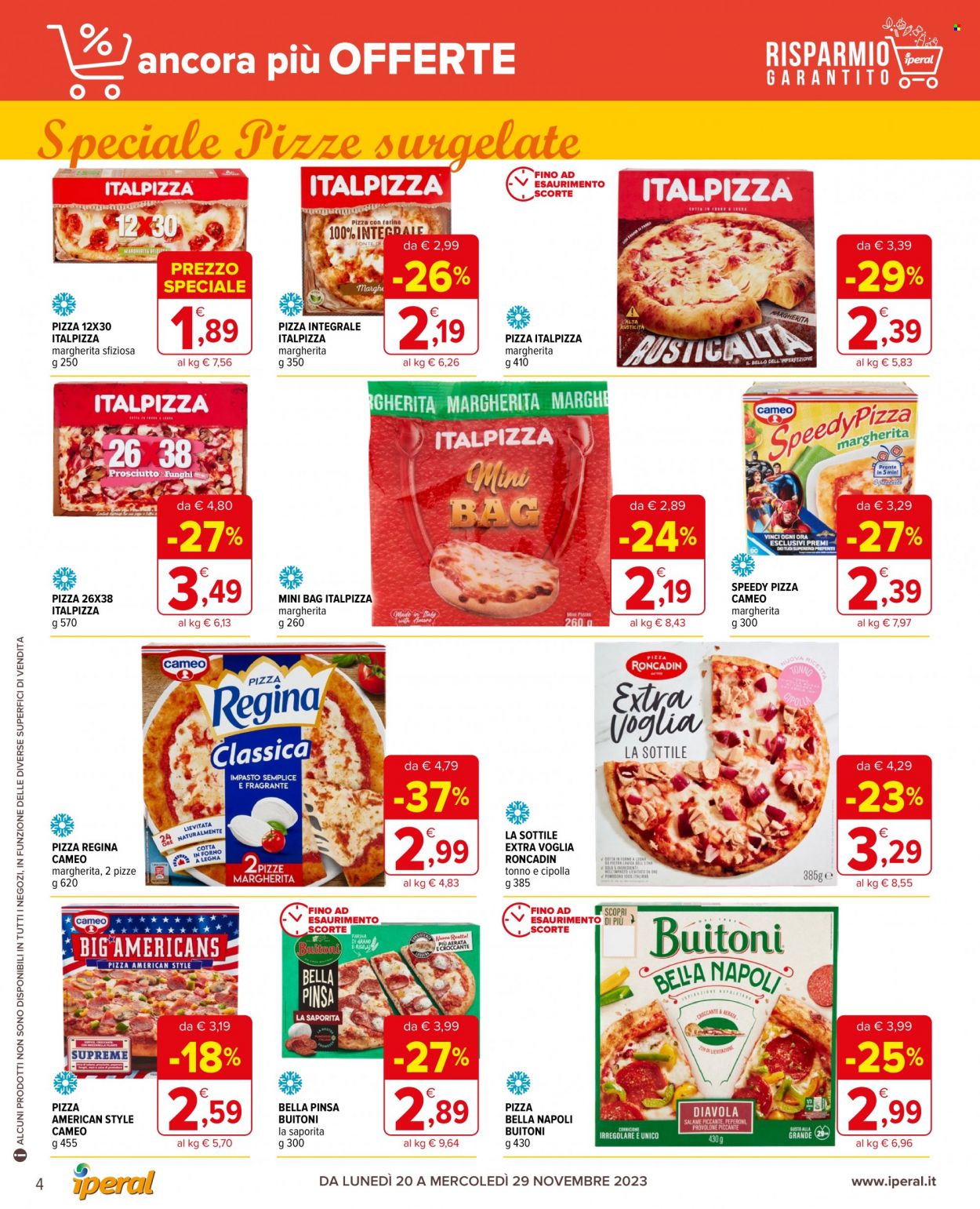 Volantino Iperal - 20/11/2023 - 29/11/2023. Pagina 4