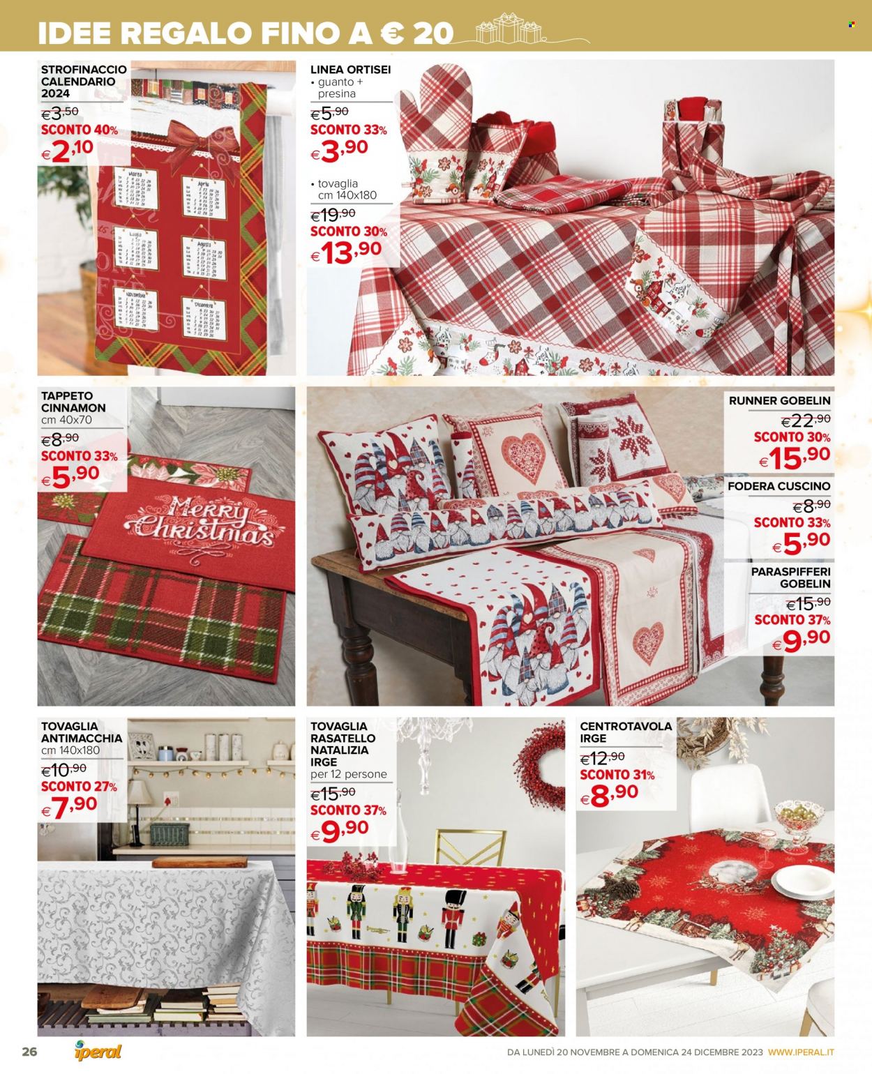 Volantino Iperal - 20/11/2023 - 24/12/2023. Pagina 26