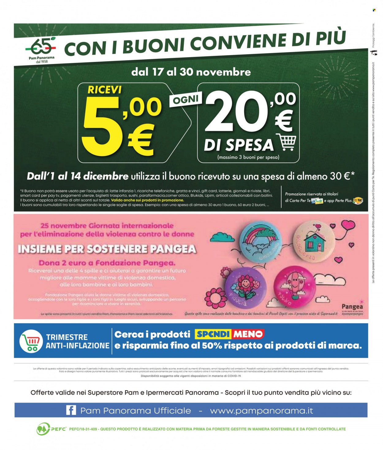 Volantino Pam Panorama - 17/11/2023 - 30/11/2023. Pagina 32