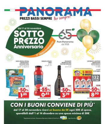 Volantino Panorama - 17/11/2023 - 30/11/2023.