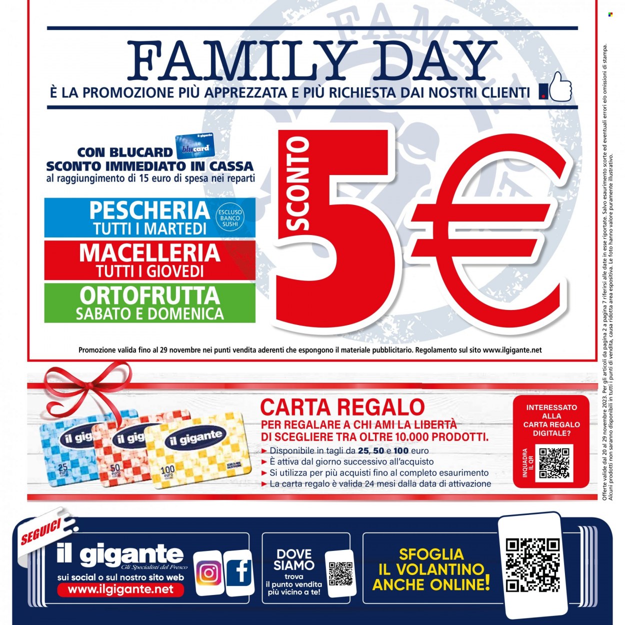 Volantino Il Gigante - 20/11/2023 - 29/11/2023. Pagina 36