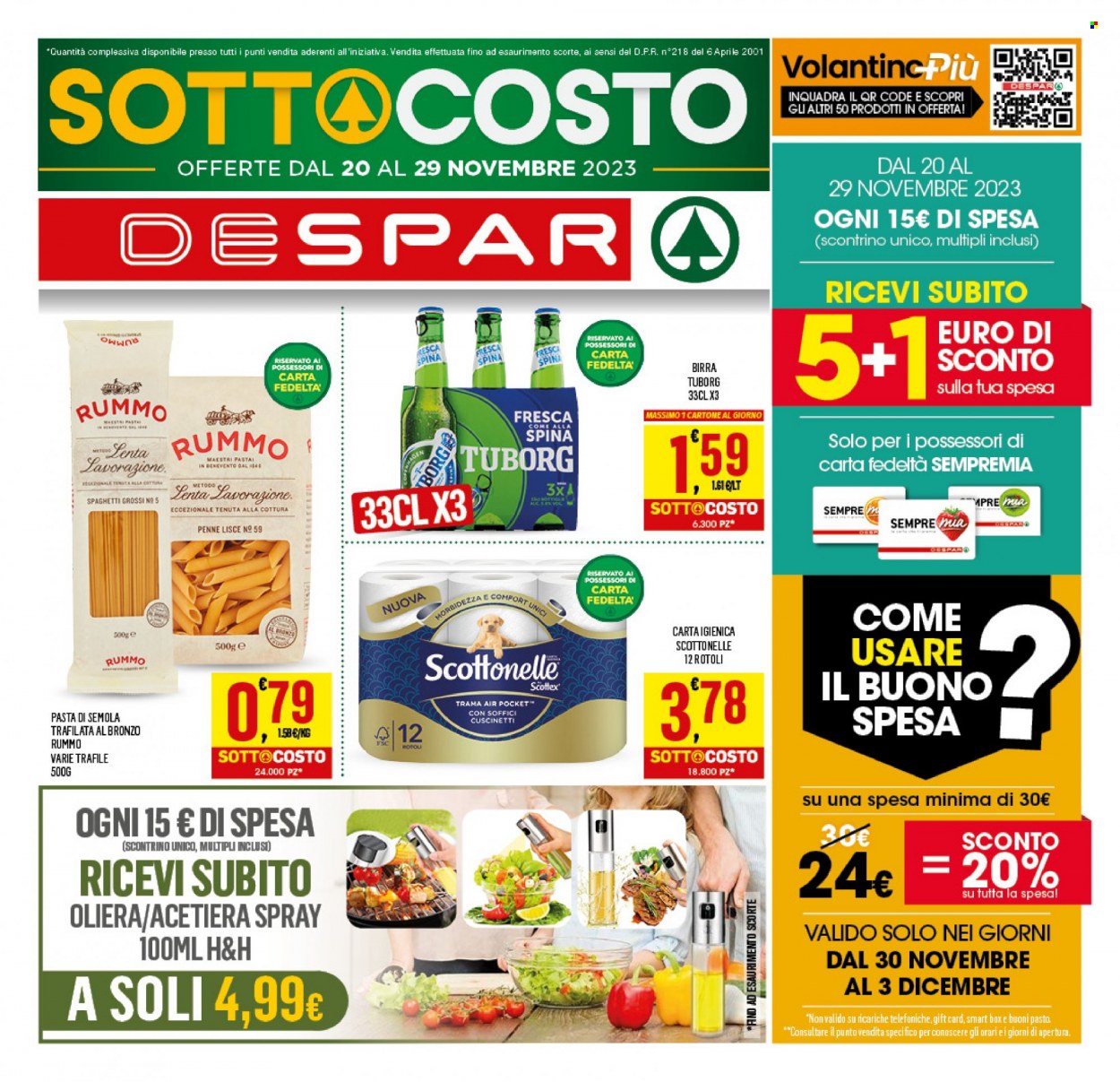 Volantino Despar - 20/11/2023 - 29/11/2023. Pagina 1