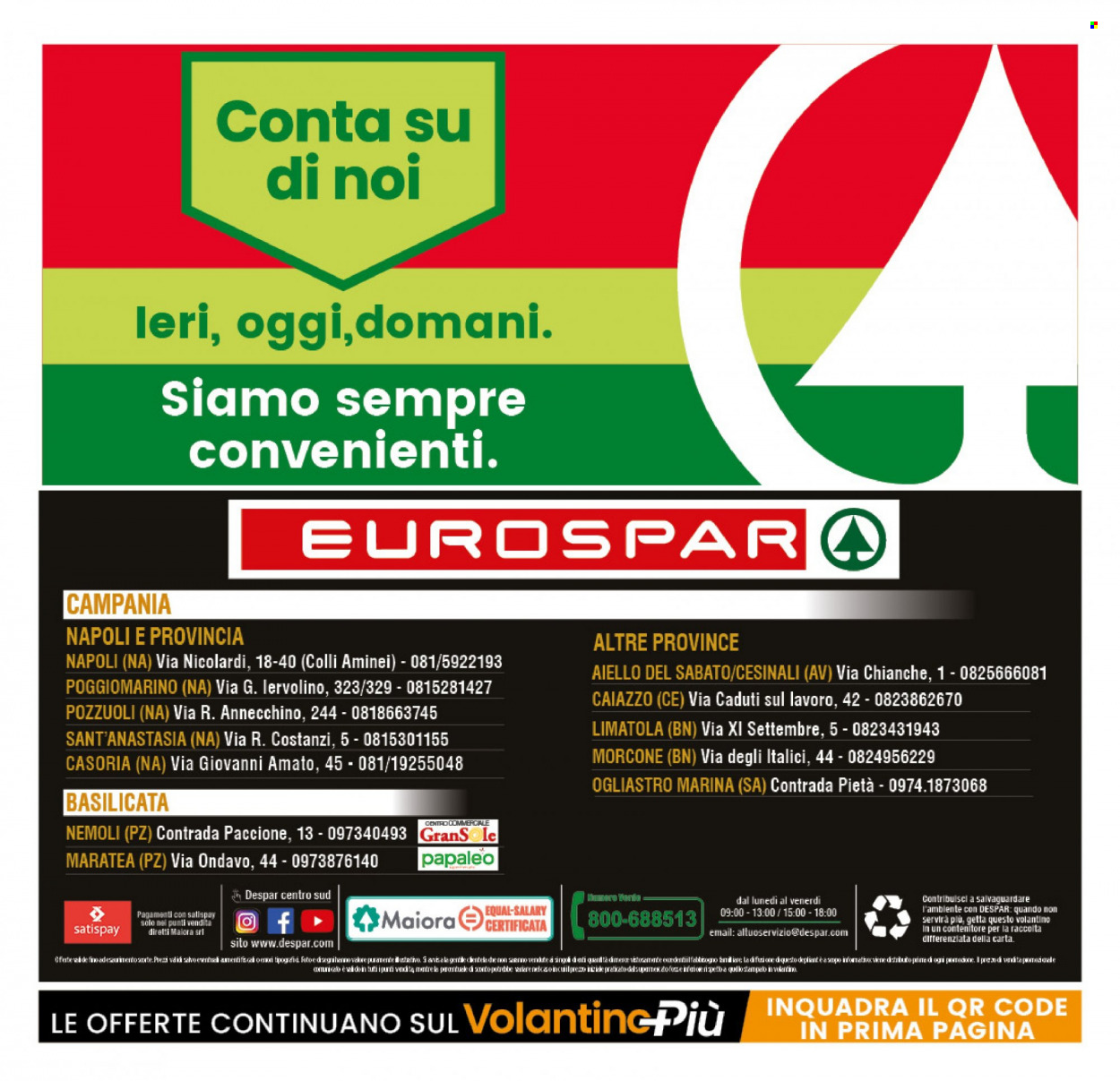 Volantino Eurospar - 20/11/2023 - 29/11/2023. Pagina 12