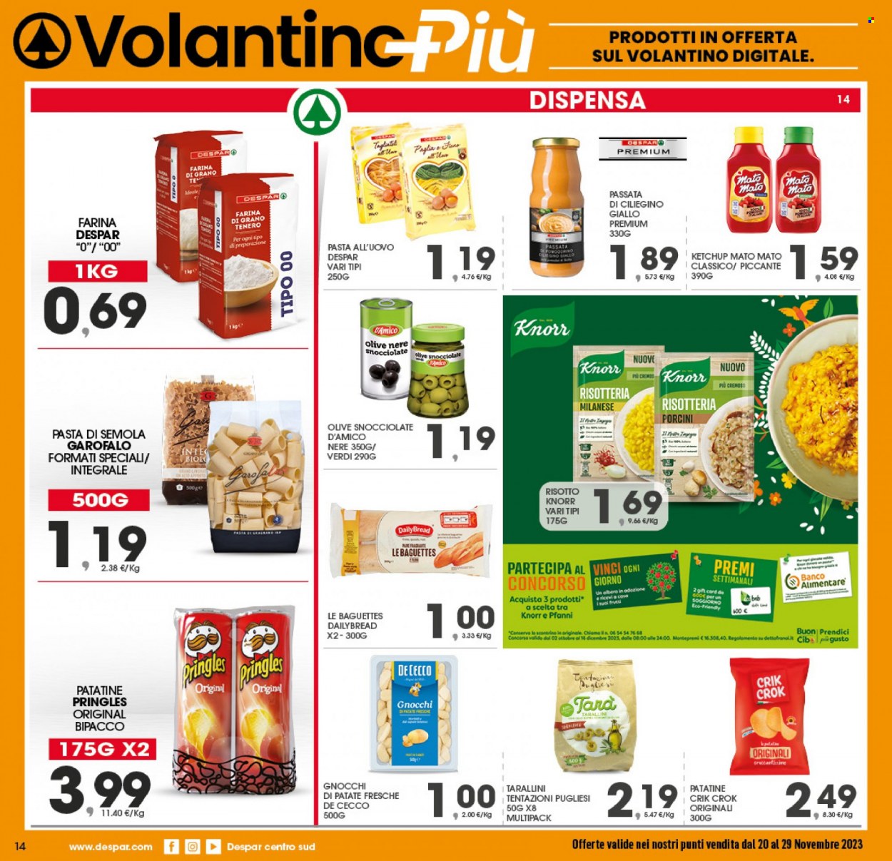 Volantino Eurospar - 20/11/2023 - 29/11/2023. Pagina 14