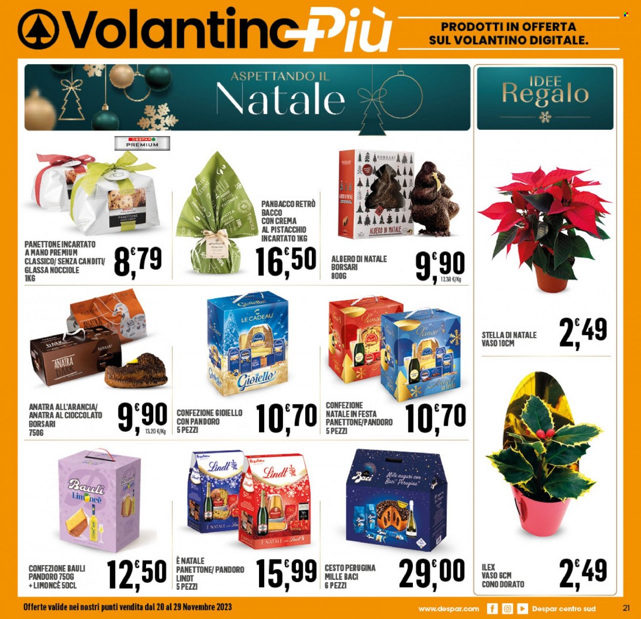 Volantino Eurospar - 20/11/2023 - 29/11/2023. Pagina 21