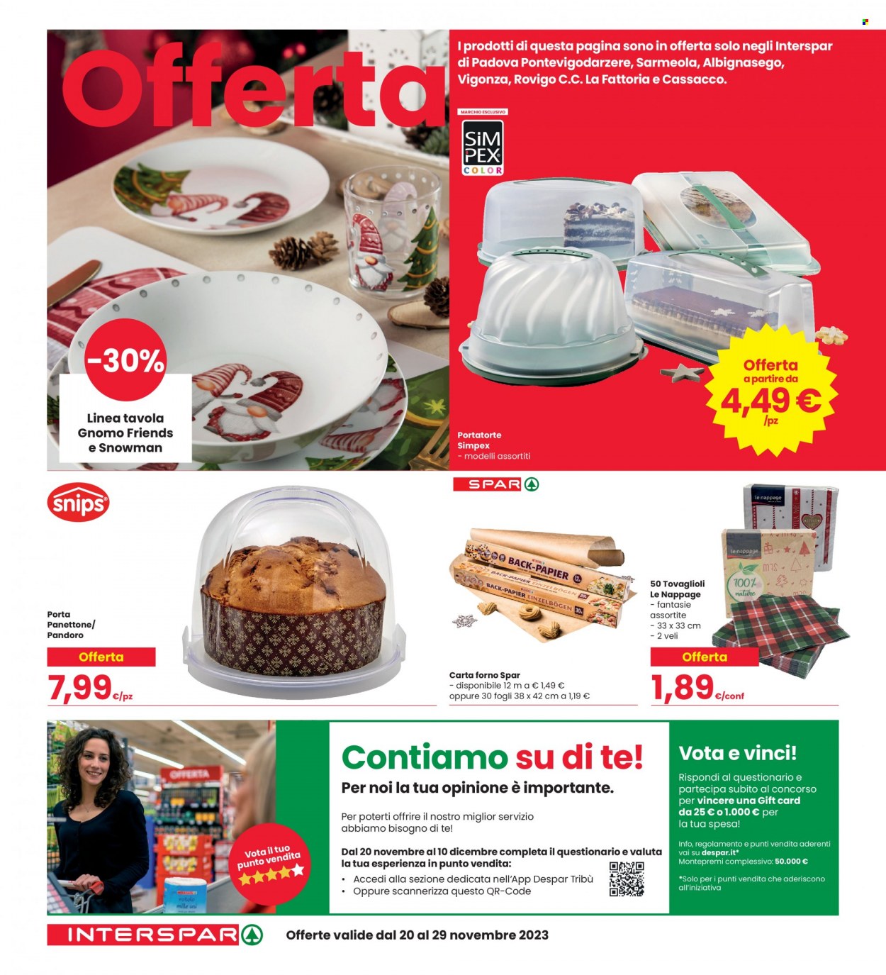 Volantino Interspar - 20/11/2023 - 29/11/2023. Pagina 26