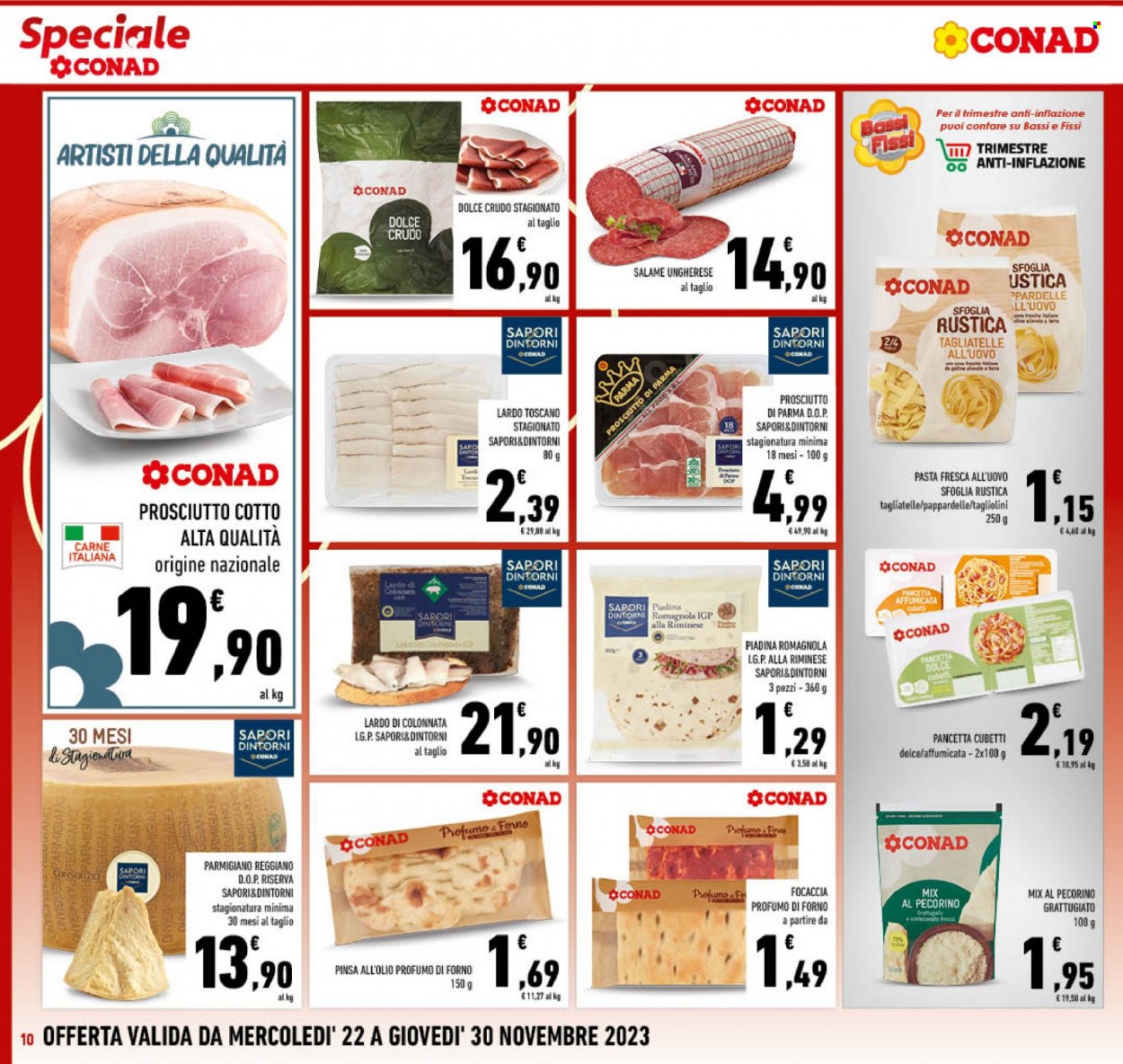 Volantino Conad - 22/11/2023 - 30/11/2023. Pagina 10