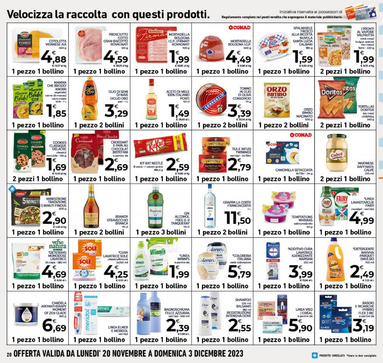 Volantino Conad - 22/11/2023 - 30/11/2023. Pagina 20