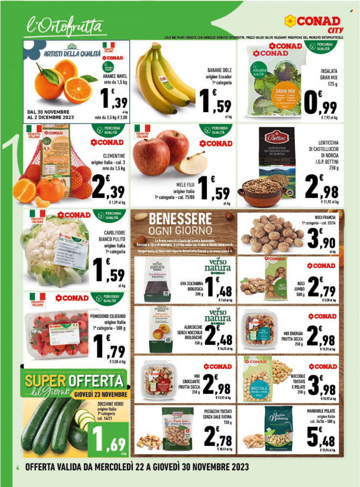 Leták Conad - 22.11.2023 - 30.11.2023. Strana 4