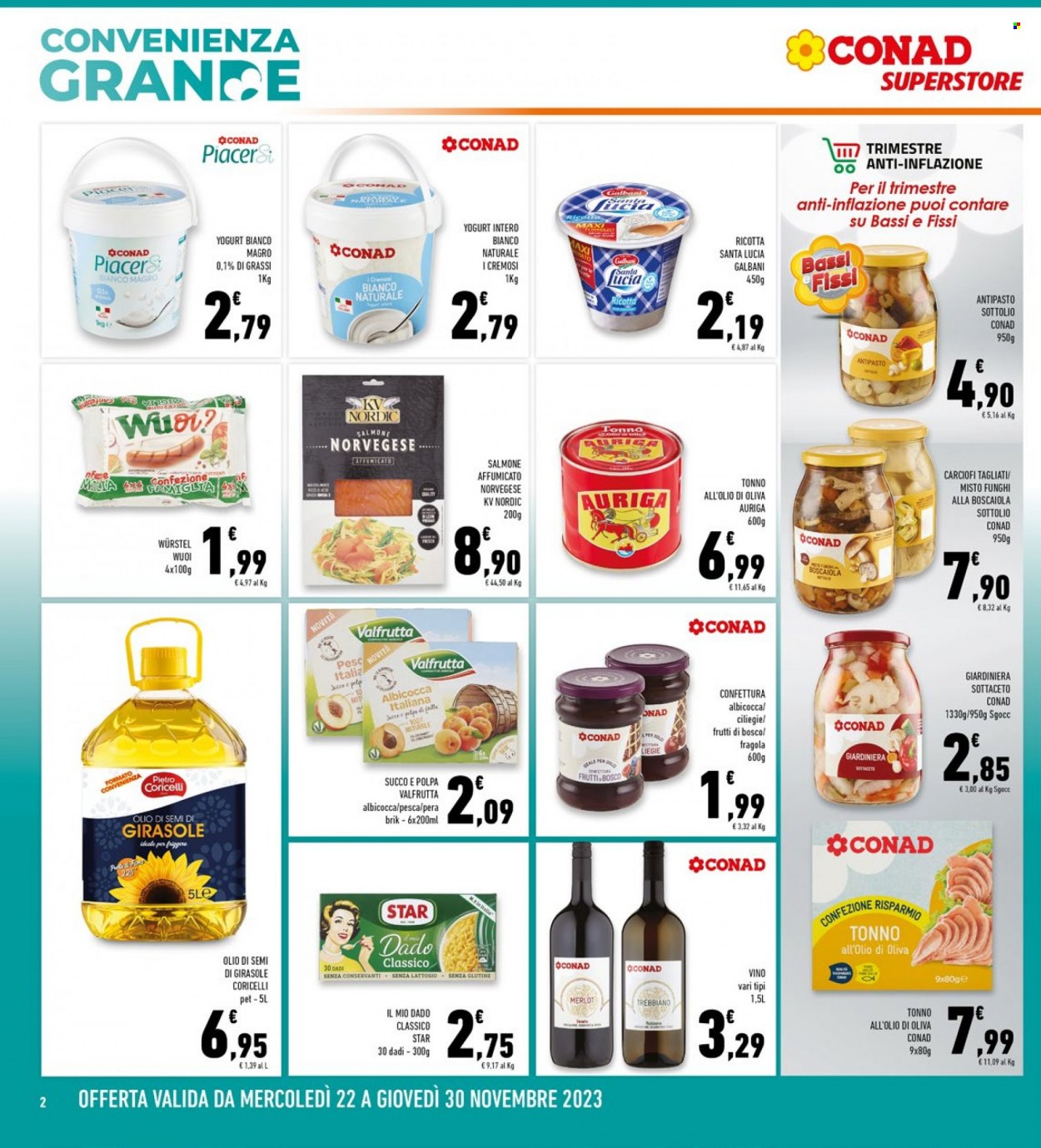 Volantino Conad Superstore - 22/11/2023 - 30/11/2023. Pagina 2