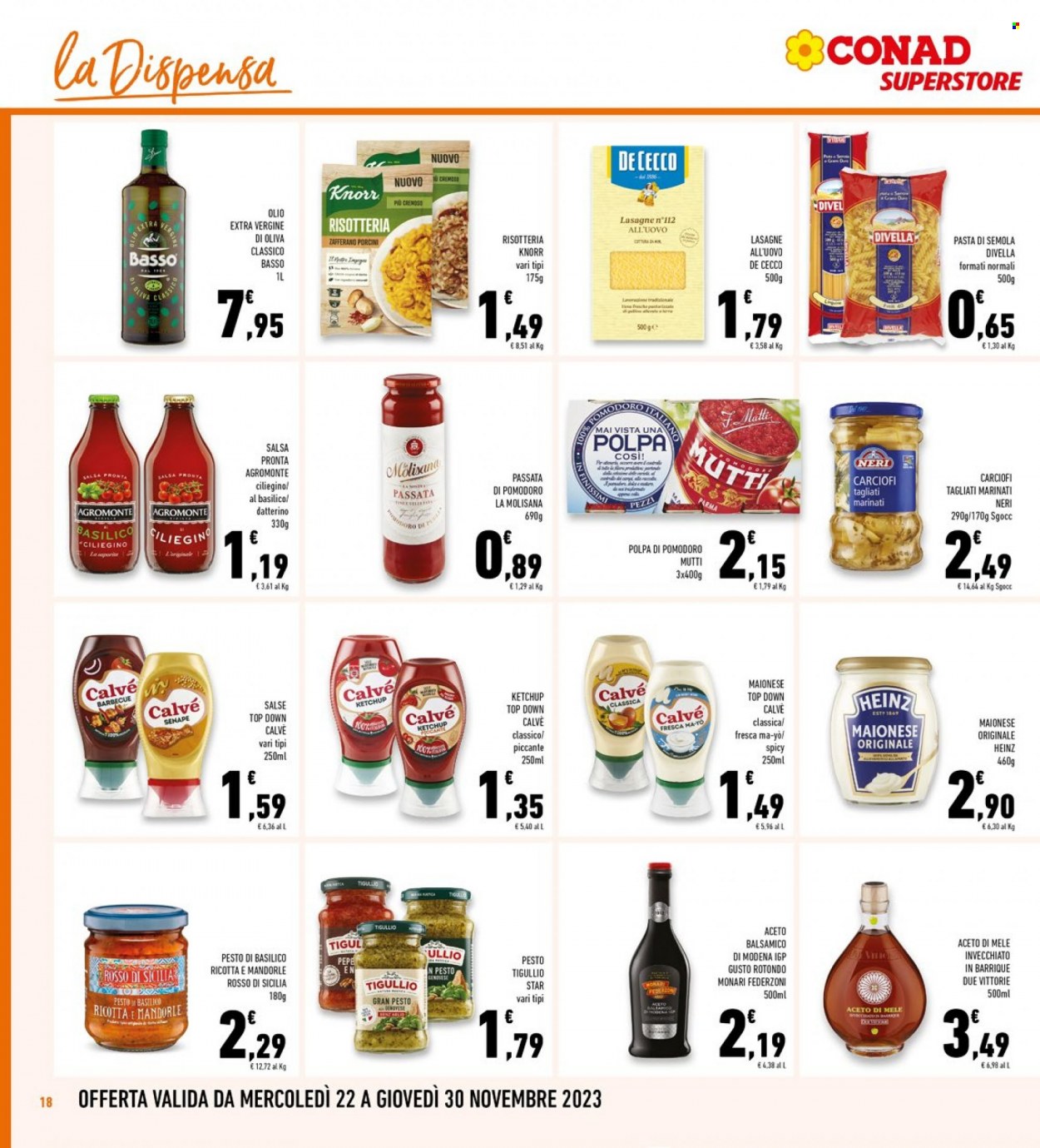 Volantino Conad Superstore - 22/11/2023 - 30/11/2023. Pagina 18