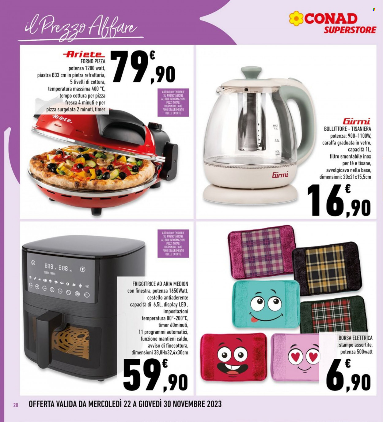 Volantino Conad Superstore - 22/11/2023 - 30/11/2023. Pagina 28