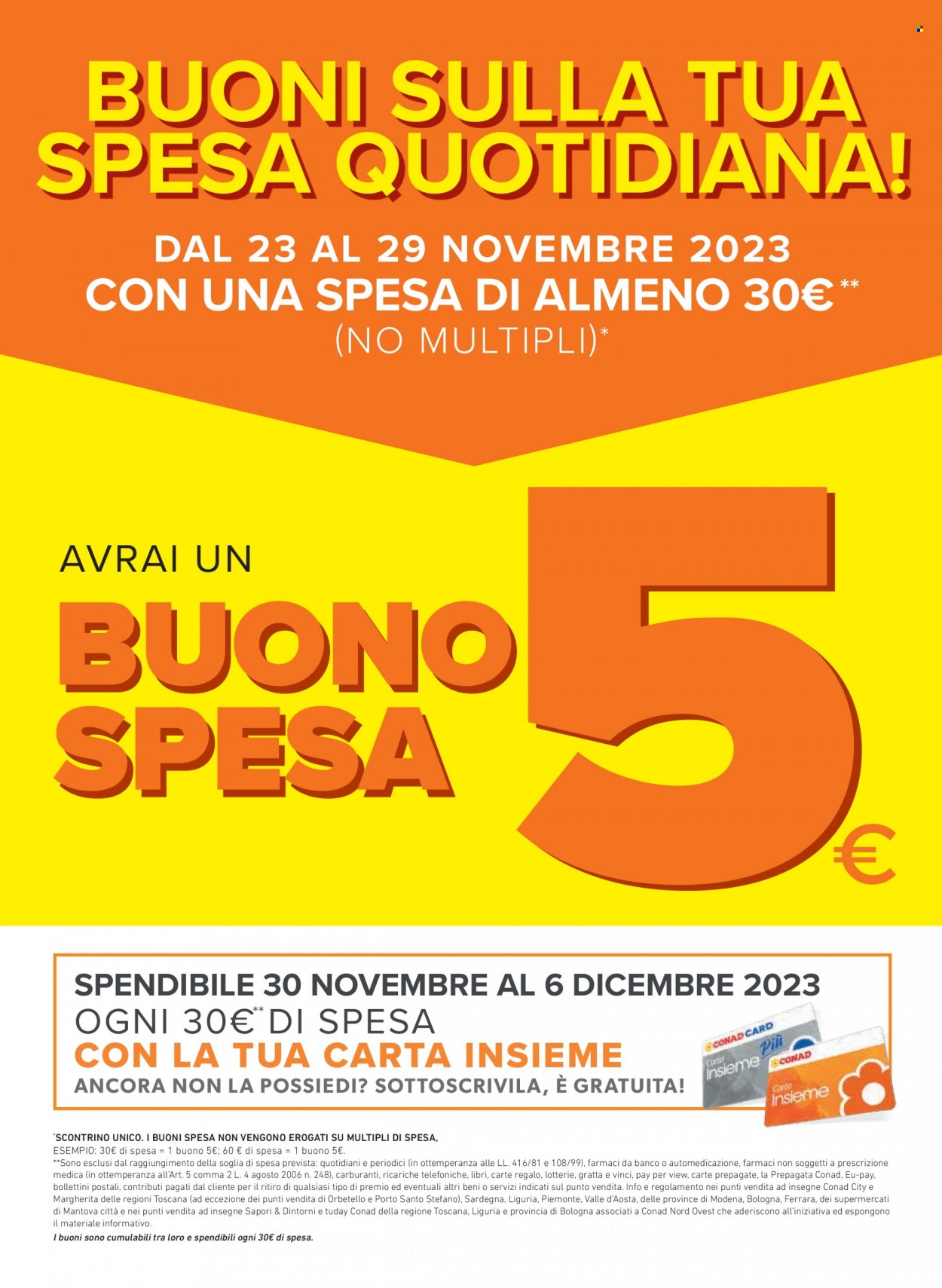 Leták Conad - 23.11.2023 - 3.12.2023. Strana 2