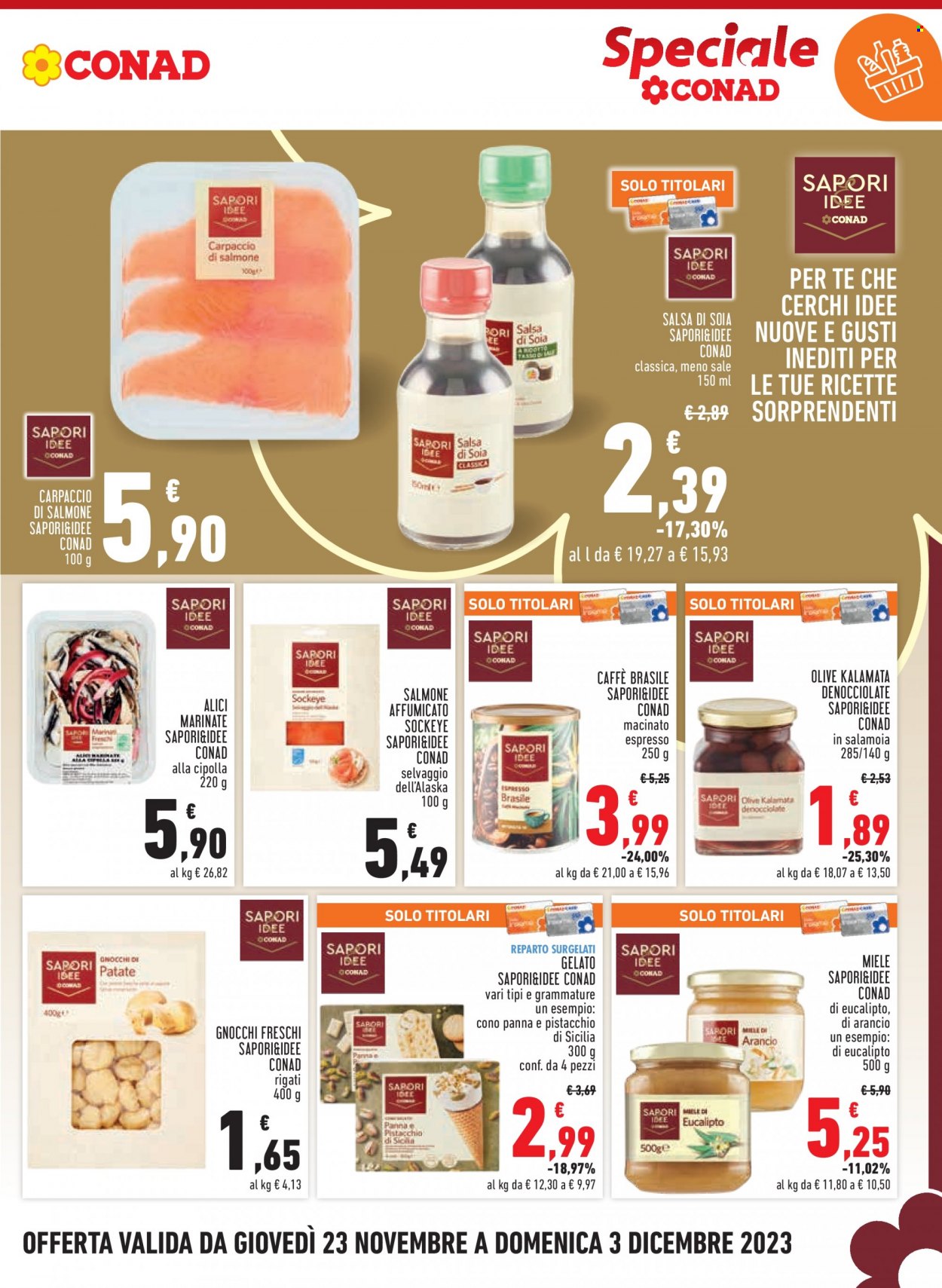 Volantino Conad - 23/11/2023 - 3/12/2023. Pagina 5
