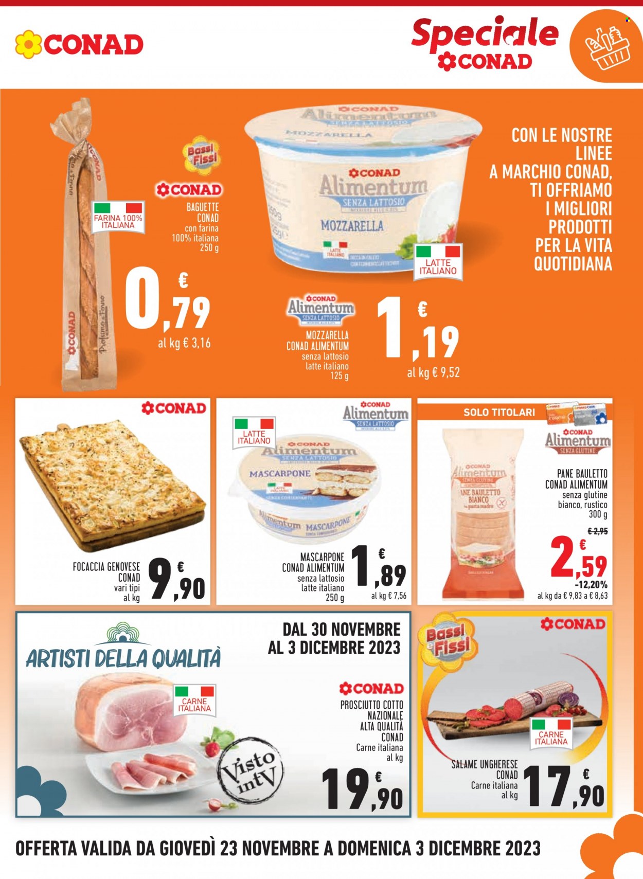 Volantino Conad - 23/11/2023 - 3/12/2023. Pagina 9