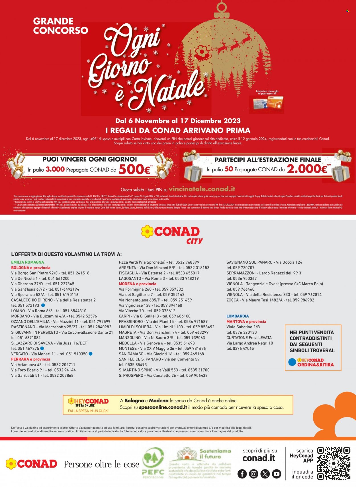 Leták Conad - 23.11.2023 - 3.12.2023. Strana 24