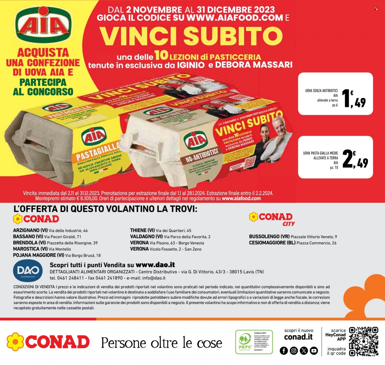 Volantino Conad - 21/11/2023 - 4/12/2023. Pagina 28
