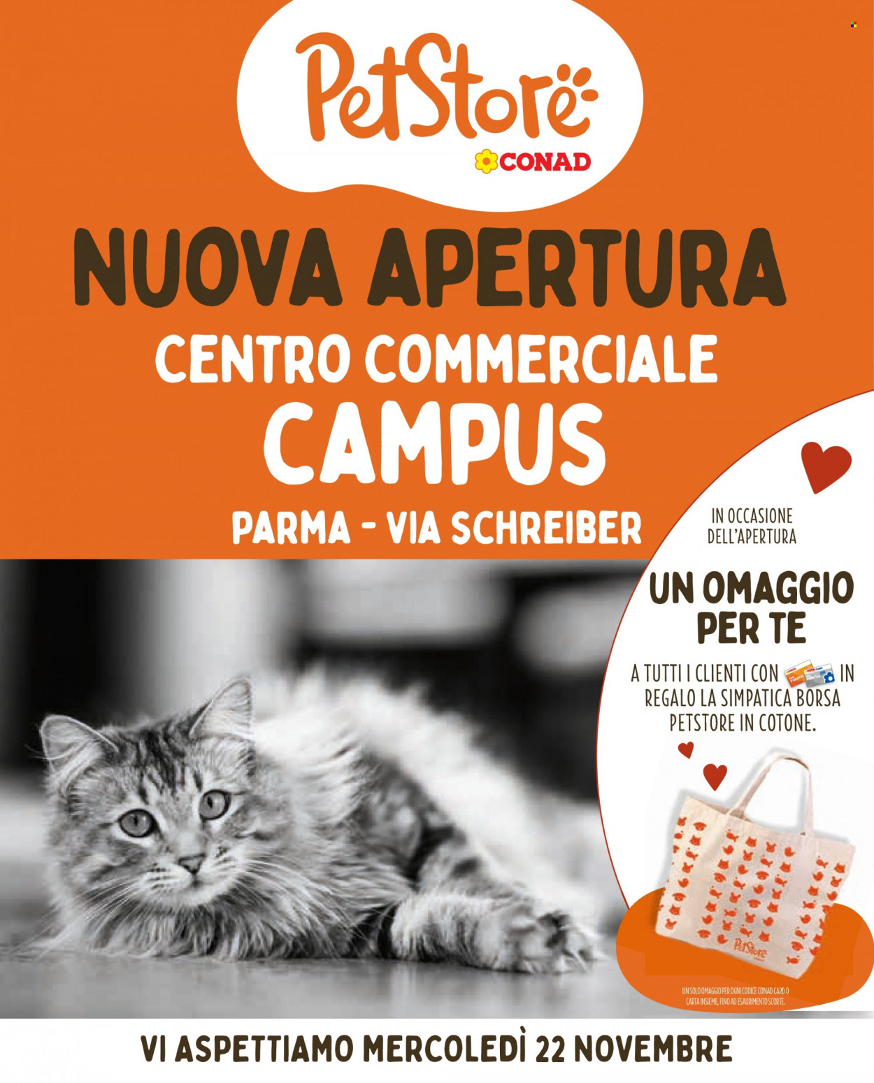 Volantino Pet Store Conad - 22/11/2023 - 9/1/2024. Pagina 1