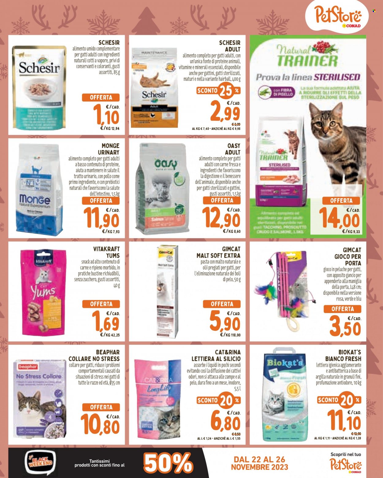 Volantino Pet Store Conad - 22/11/2023 - 9/1/2024. Pagina 5