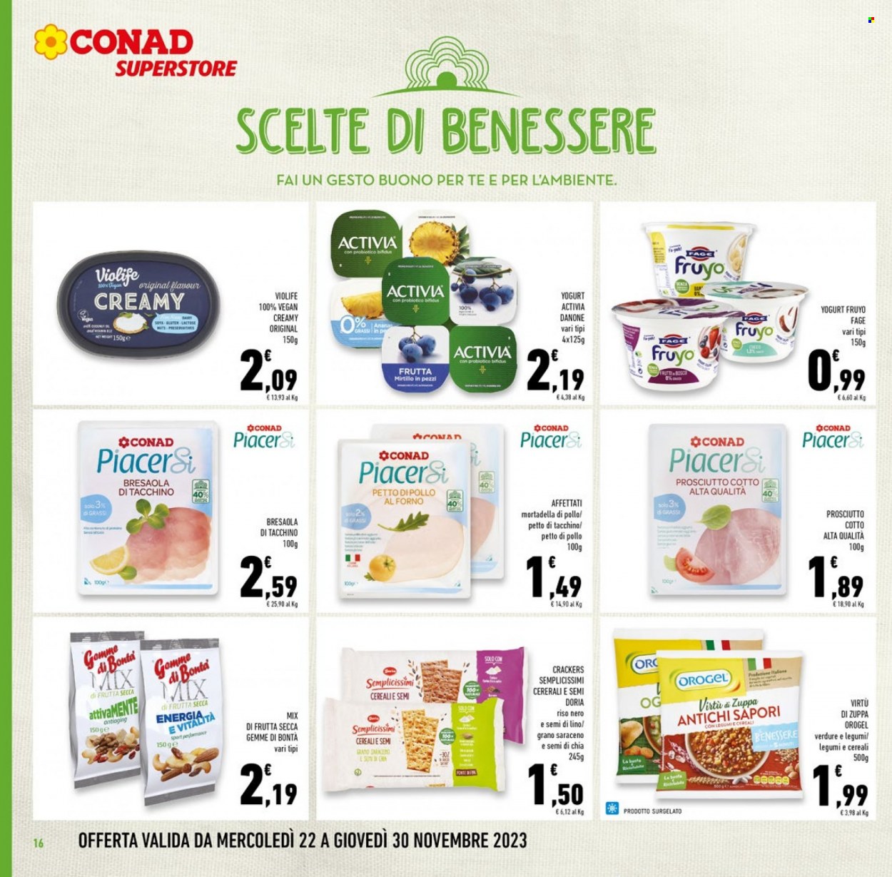 Volantino Conad Superstore - 22/11/2023 - 30/11/2023. Pagina 16