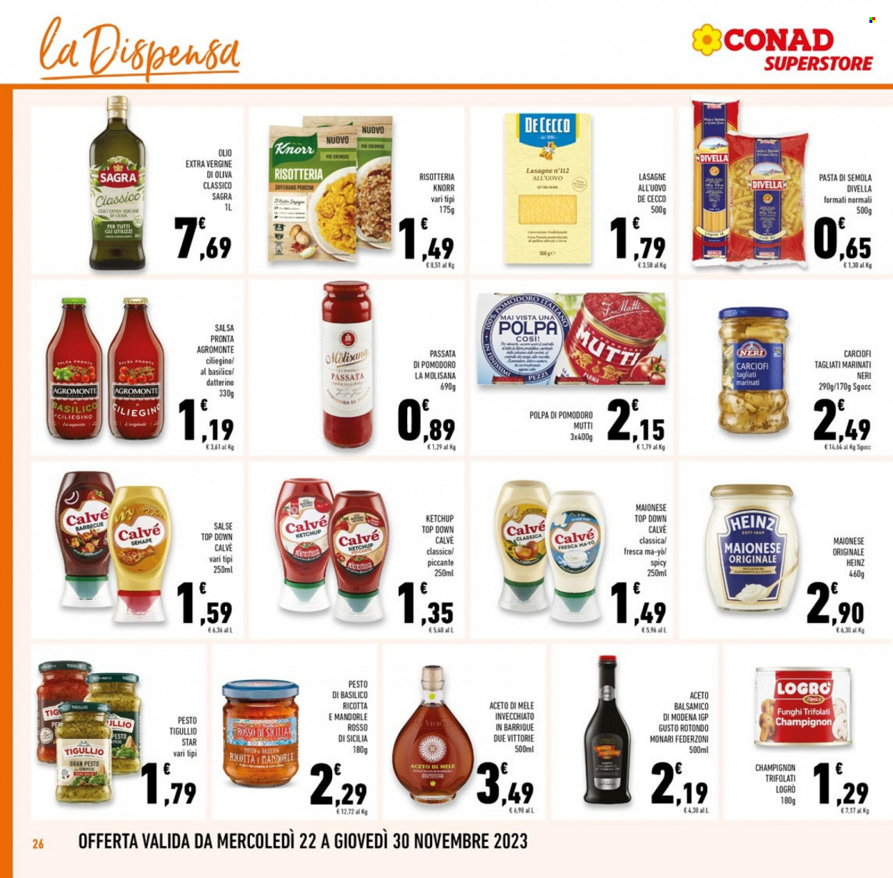 Volantino Conad Superstore - 22/11/2023 - 30/11/2023. Pagina 26