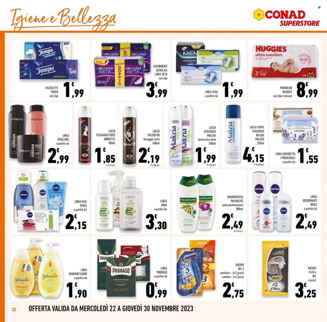 Volantino Conad Superstore - 22/11/2023 - 30/11/2023. Pagina 32