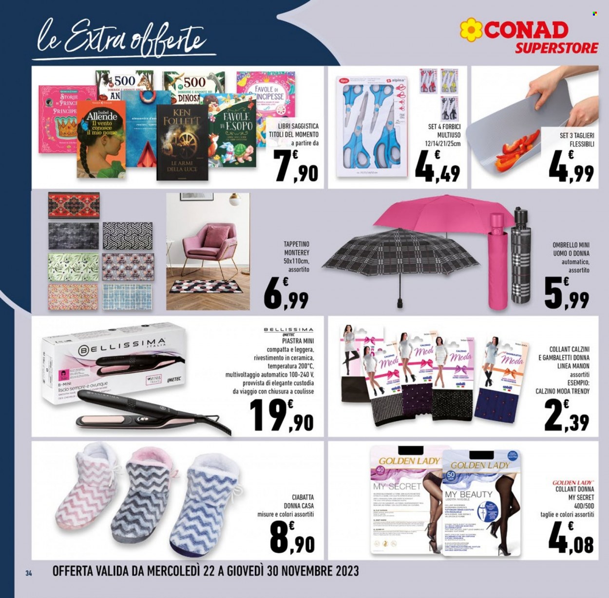 Volantino Conad Superstore - 22/11/2023 - 30/11/2023. Pagina 34