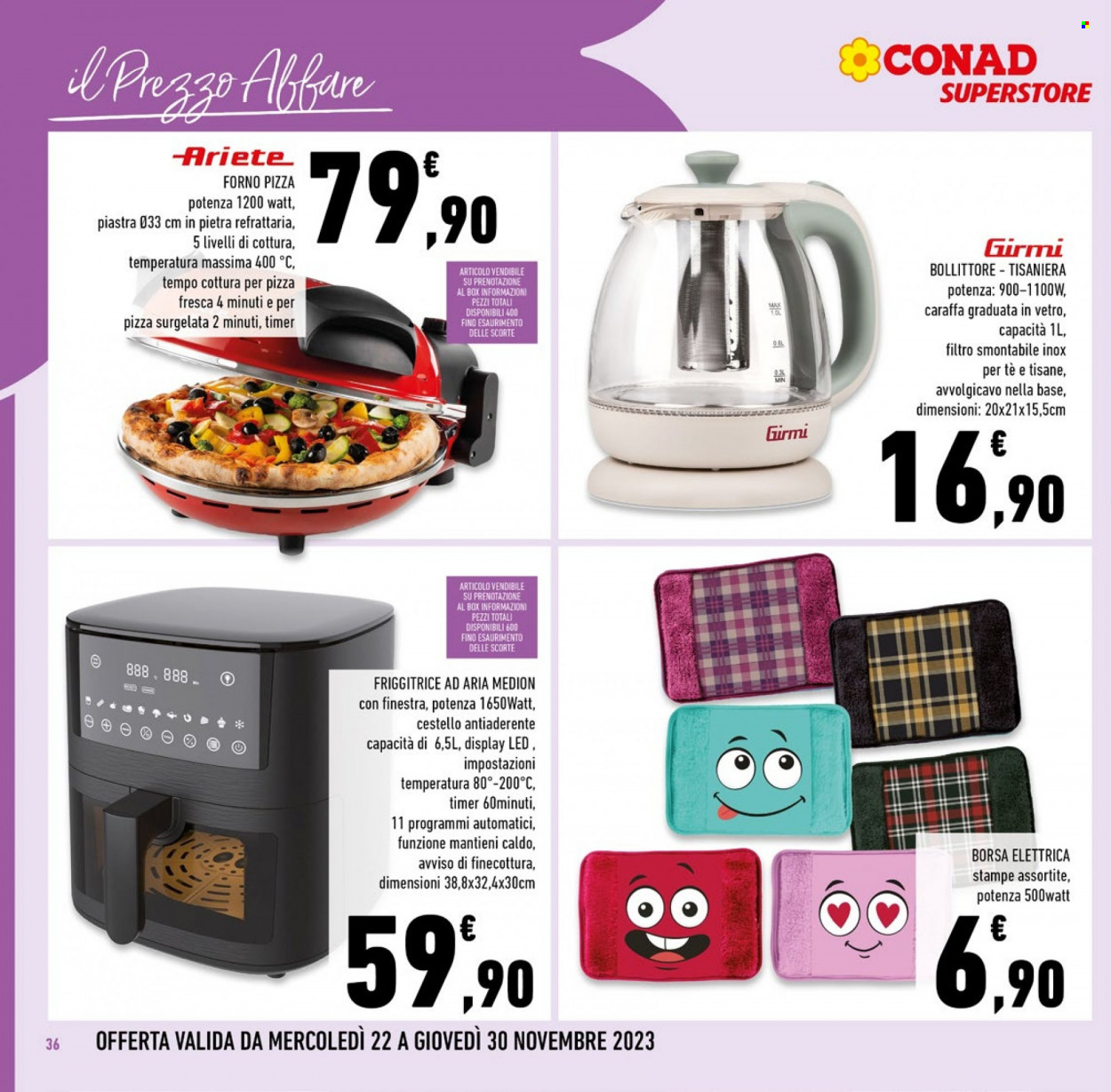 Volantino Conad Superstore - 22/11/2023 - 30/11/2023. Pagina 36