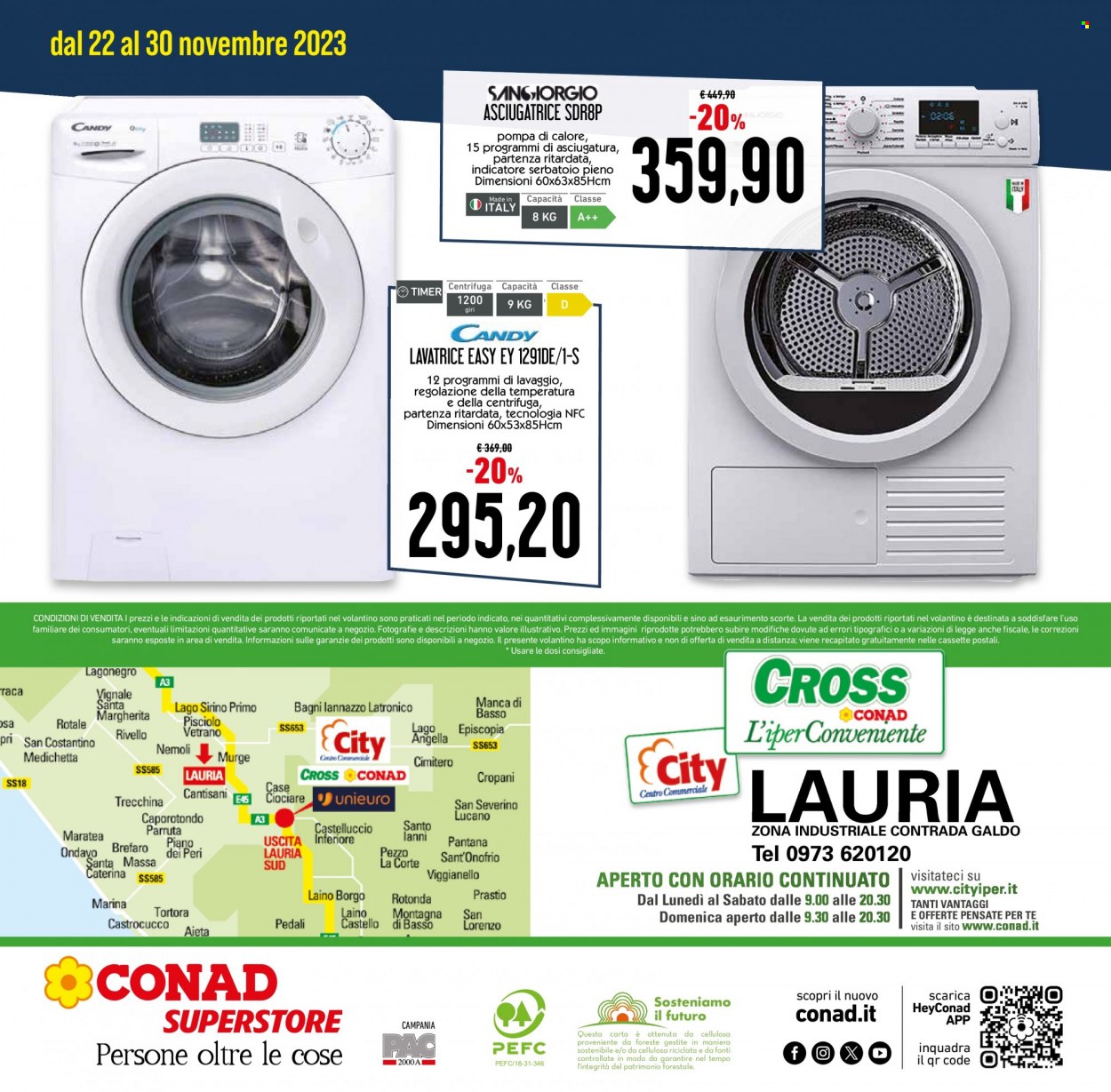 Volantino Conad Superstore - 22/11/2023 - 30/11/2023. Pagina 40