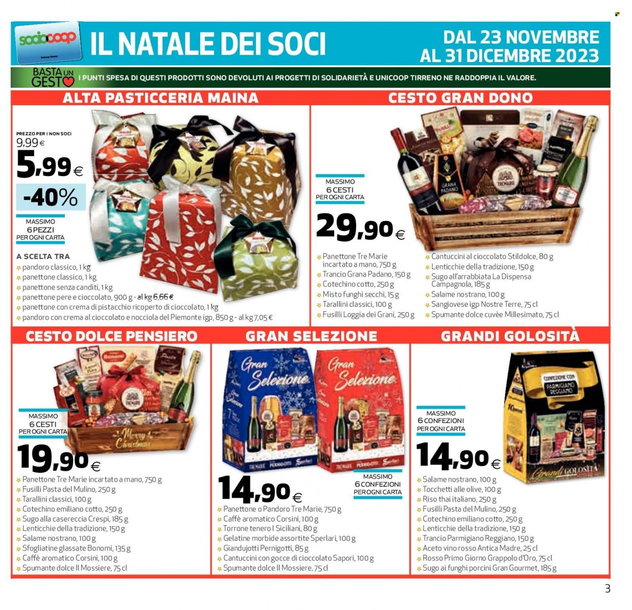 Leták Coop - 23.11.2023 - 3.12.2023. Strana 3