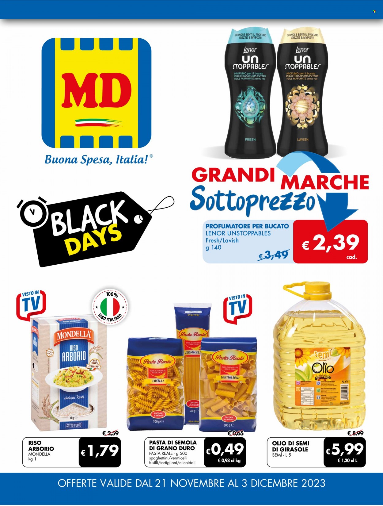 Leták MD Discount - 21.11.2023 - 3.12.2023. Strana 1