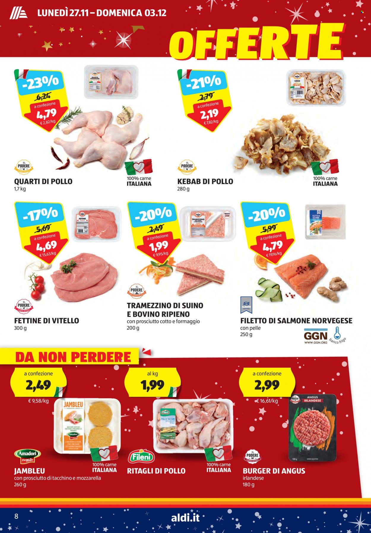 Volantino Aldi - 27/11/2023 - 3/12/2023. Pagina 8