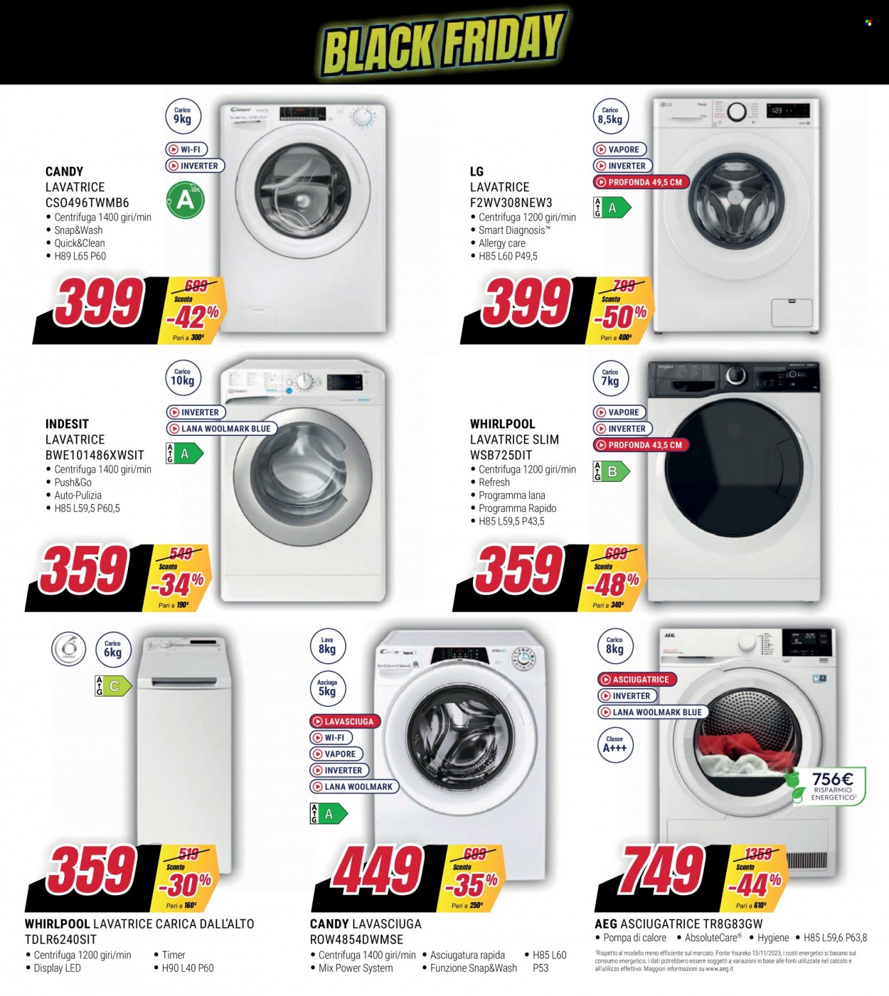 Volantino Trony - 21/11/2023 - 29/11/2023. Pagina 28