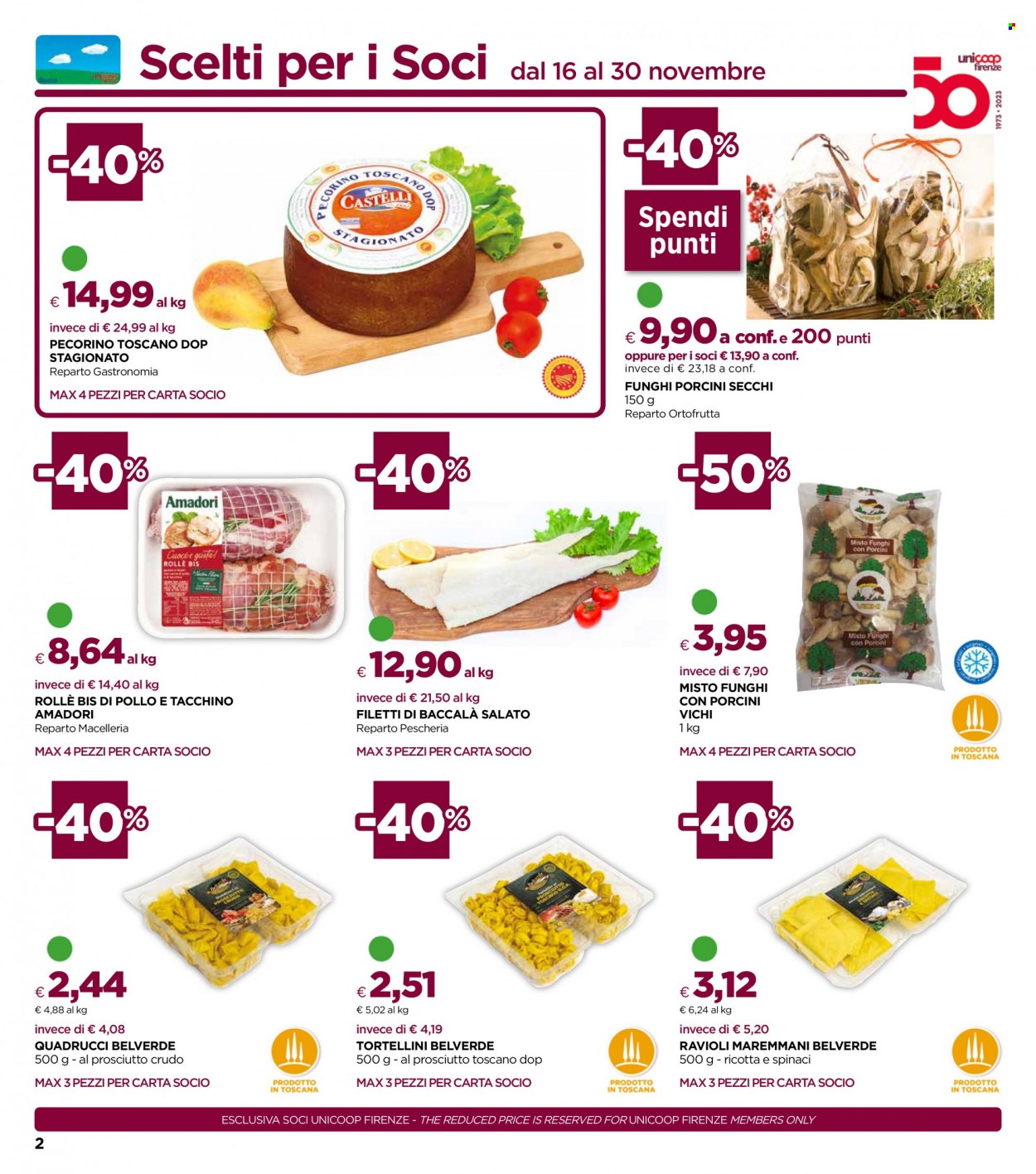 Leták Coop - 23.11.2023 - 6.12.2023. Strana 2