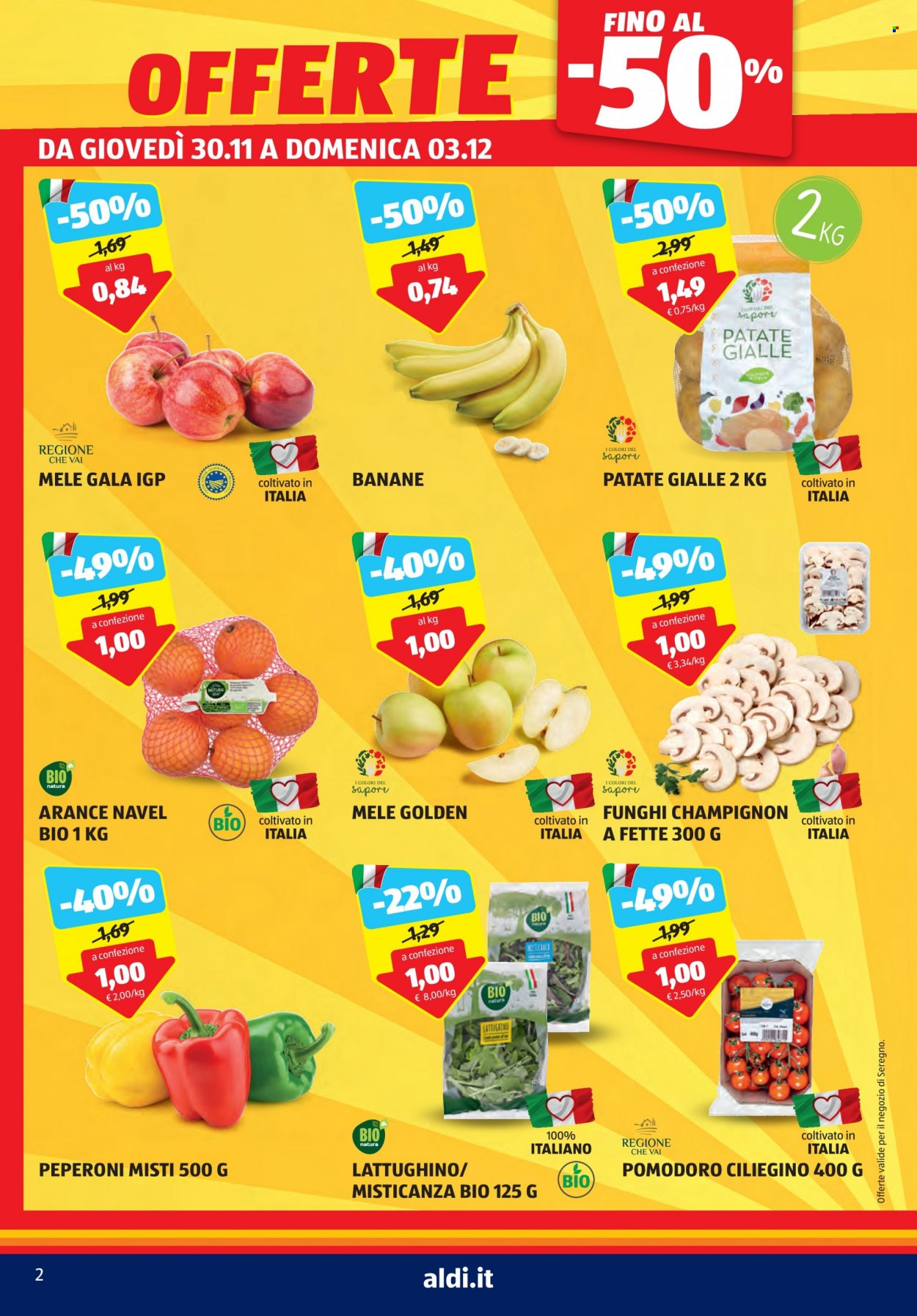 Volantino Aldi - 30/11/2023 - 3/12/2023. Pagina 2