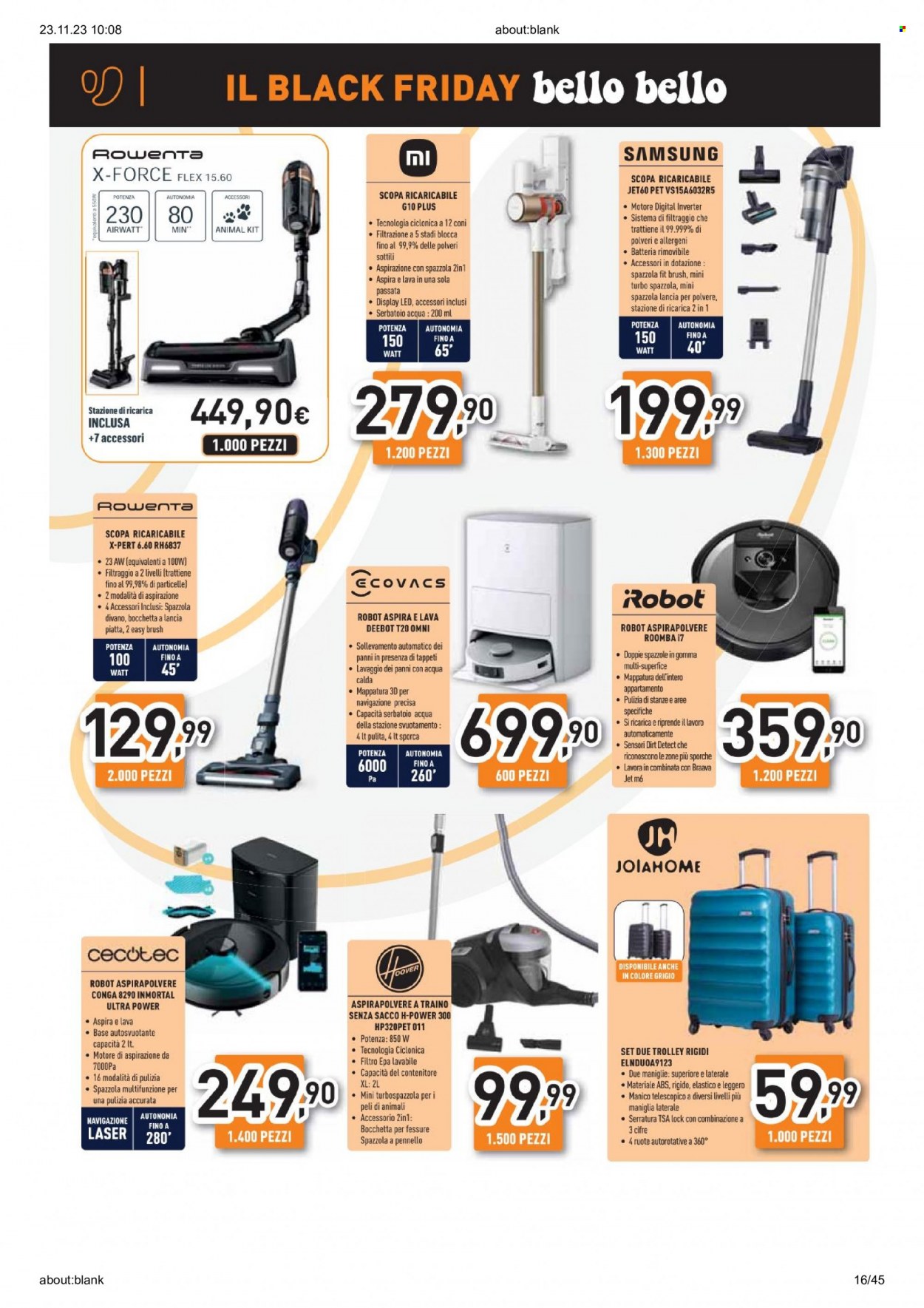Volantino Unieuro - 23/11/2023 - 30/11/2023. Pagina 14