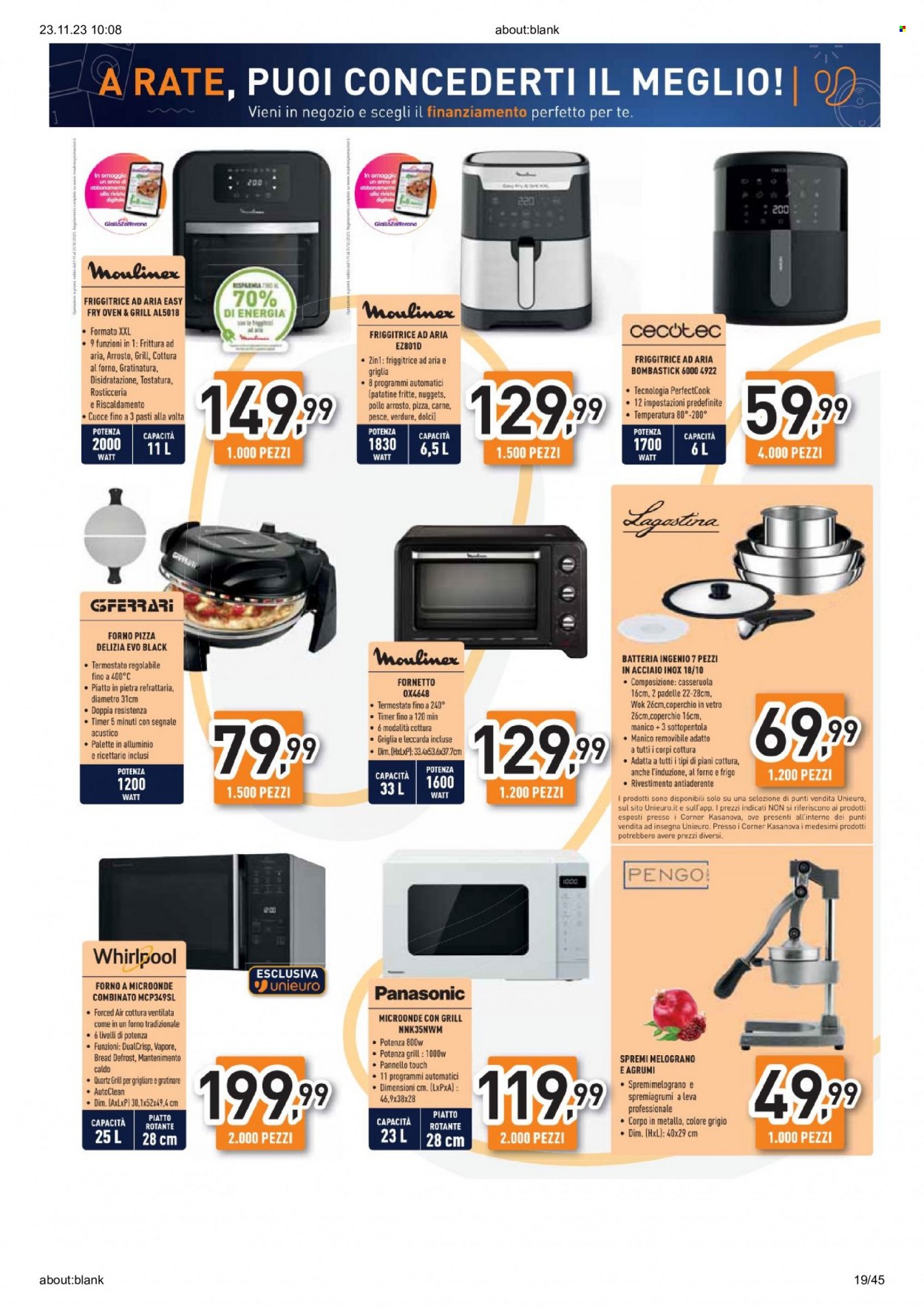 Volantino Unieuro - 23/11/2023 - 30/11/2023. Pagina 17