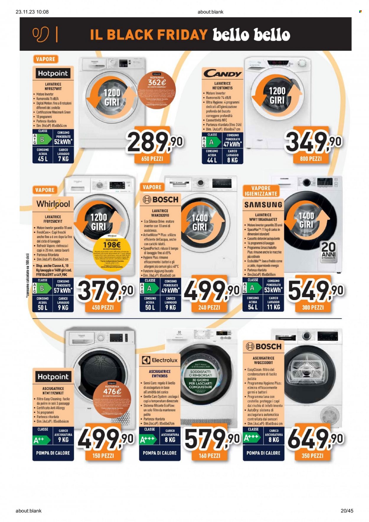 Volantino Unieuro - 23/11/2023 - 30/11/2023. Pagina 18