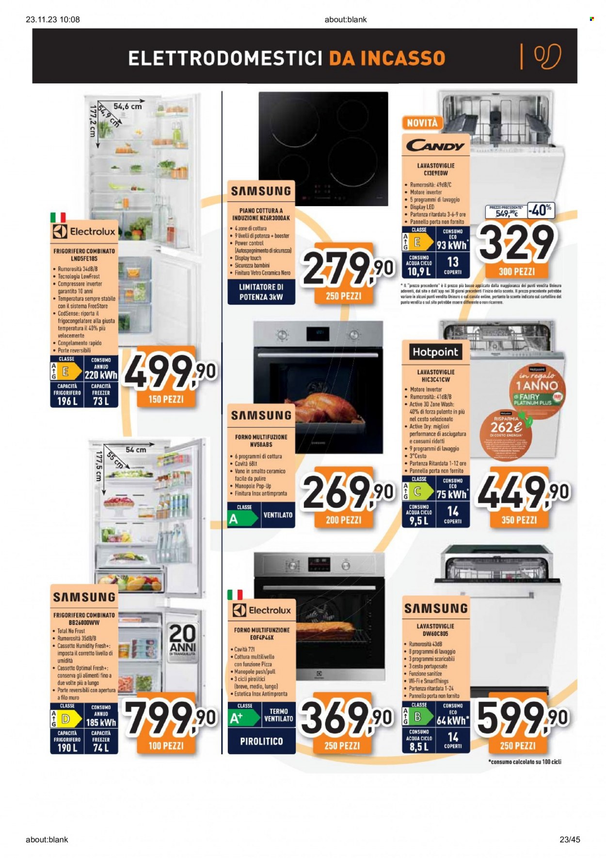 Volantino Unieuro - 23/11/2023 - 30/11/2023. Pagina 21