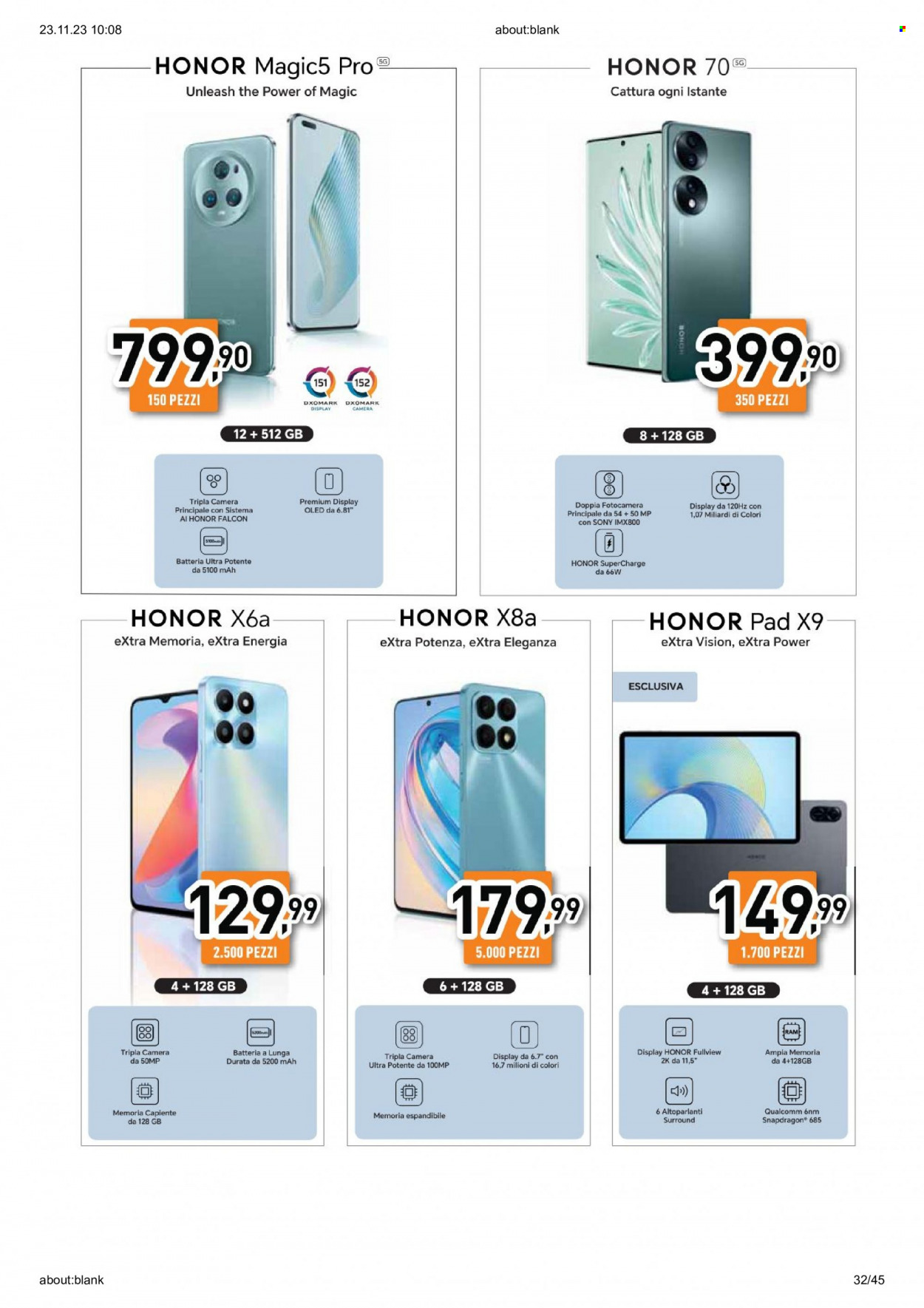 Volantino Unieuro - 23/11/2023 - 30/11/2023. Pagina 30