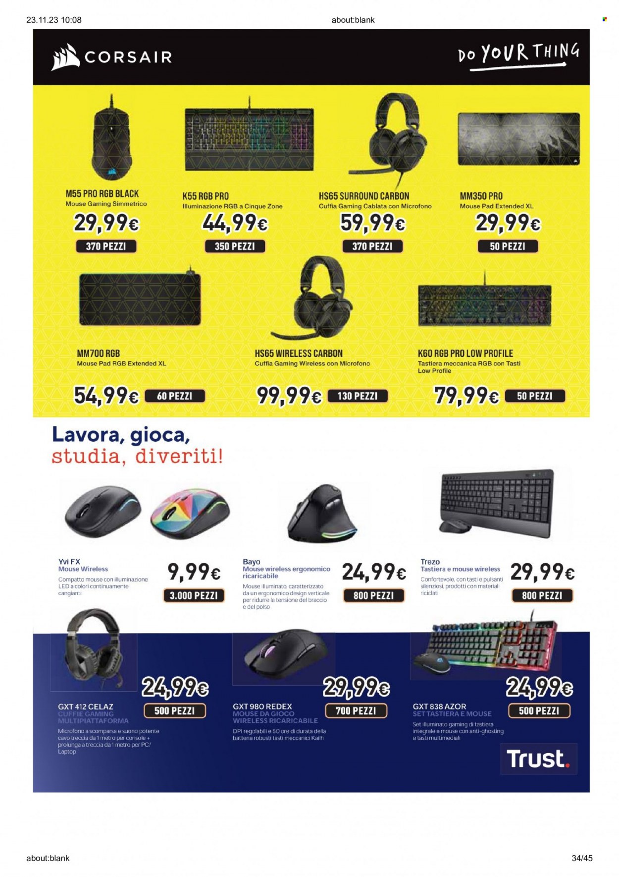 Volantino Unieuro - 23/11/2023 - 30/11/2023. Pagina 32