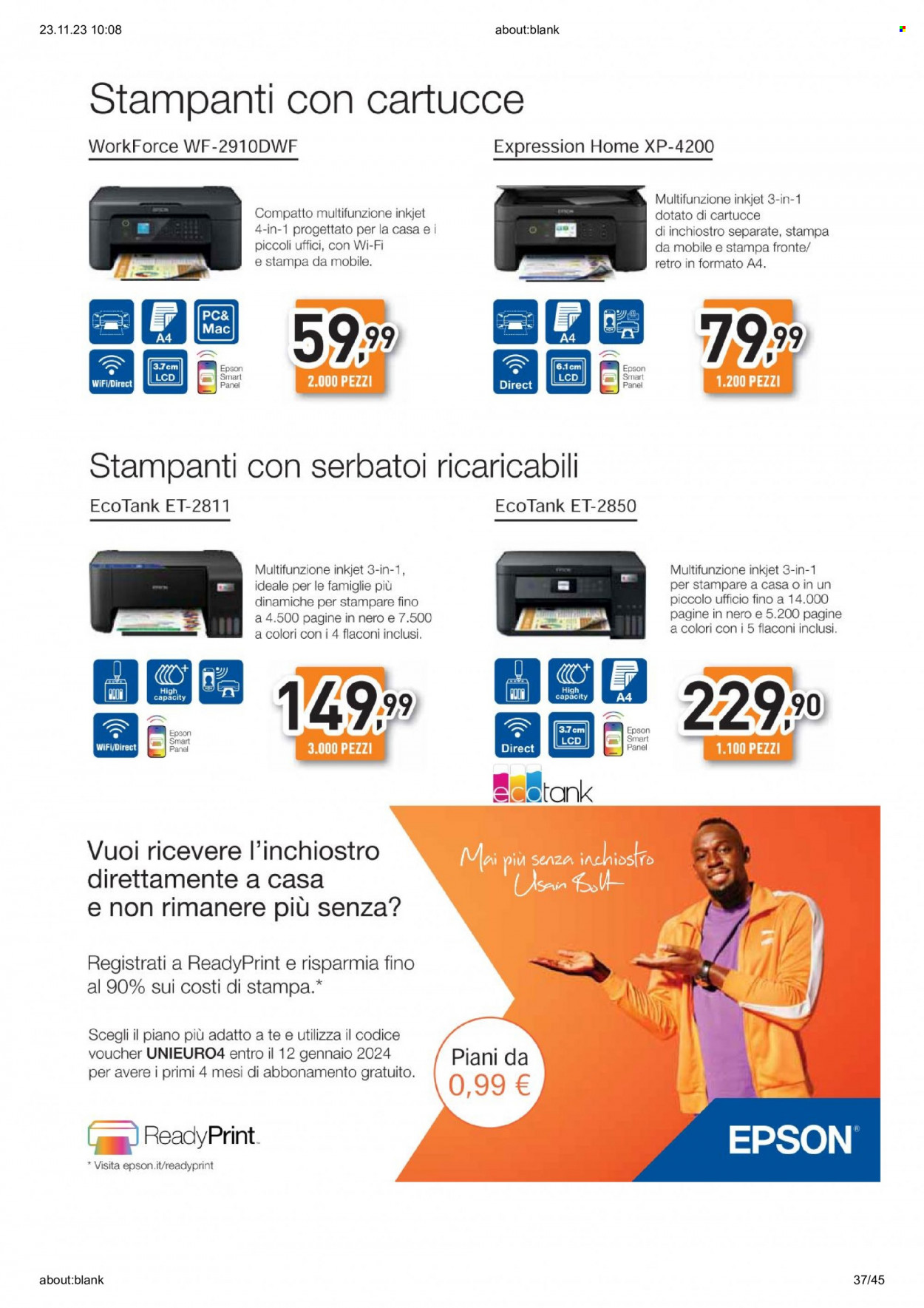 Volantino Unieuro - 23/11/2023 - 30/11/2023. Pagina 35