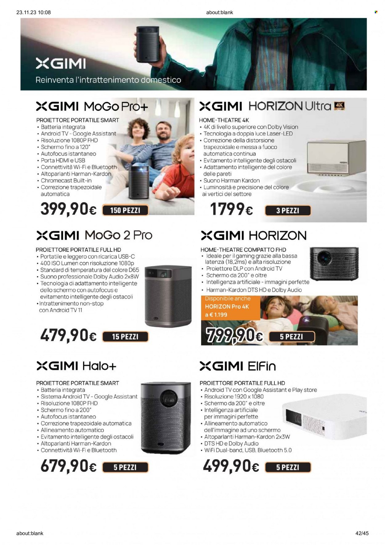 Volantino Unieuro - 23/11/2023 - 30/11/2023. Pagina 40